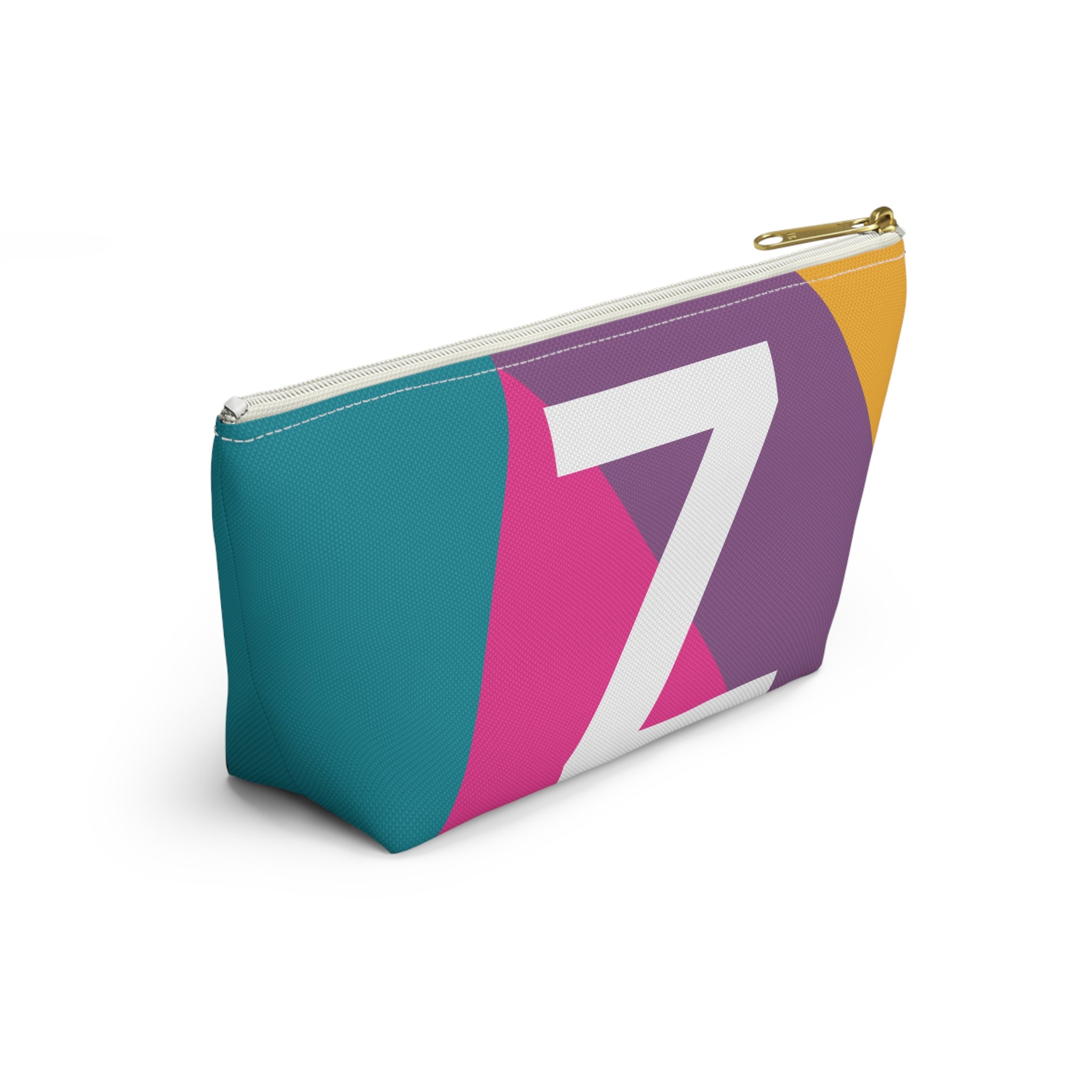 Colorblock Accessory Pouch — Monogram Z T-Bottom Cosmetic Bag