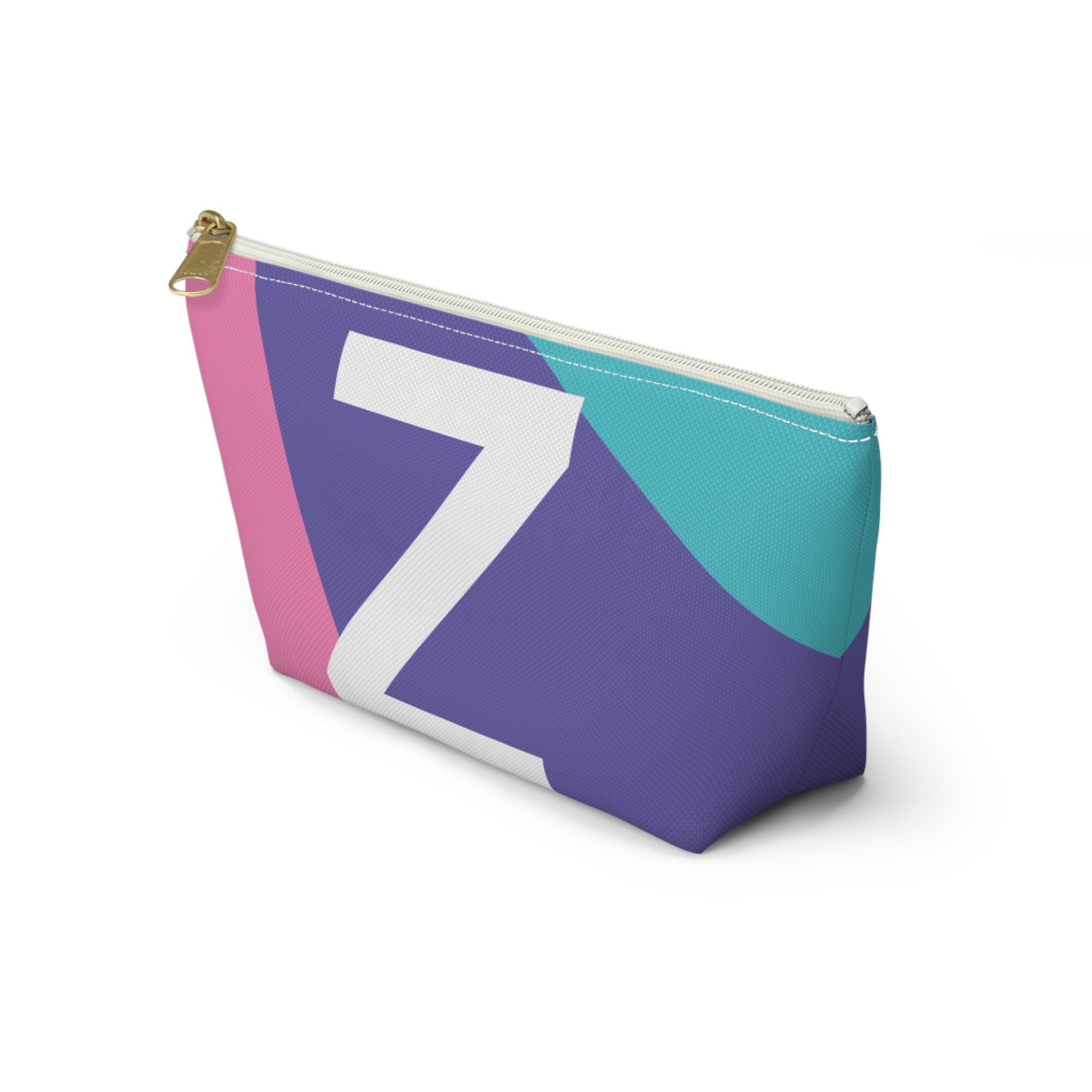 Colorblock Accessory Pouch — Monogram Z T-Bottom Cosmetic Bag