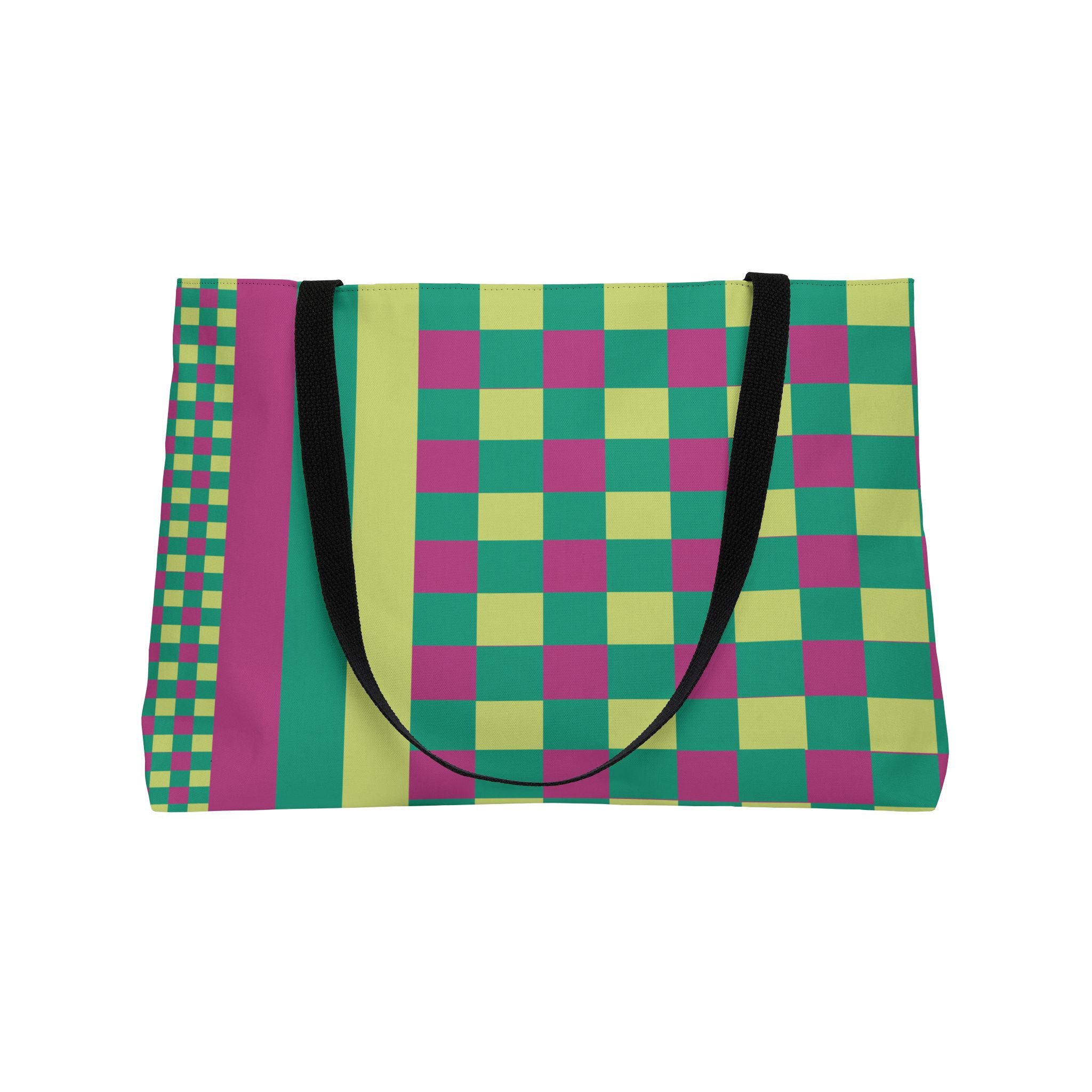 Colorblock Tote Bag