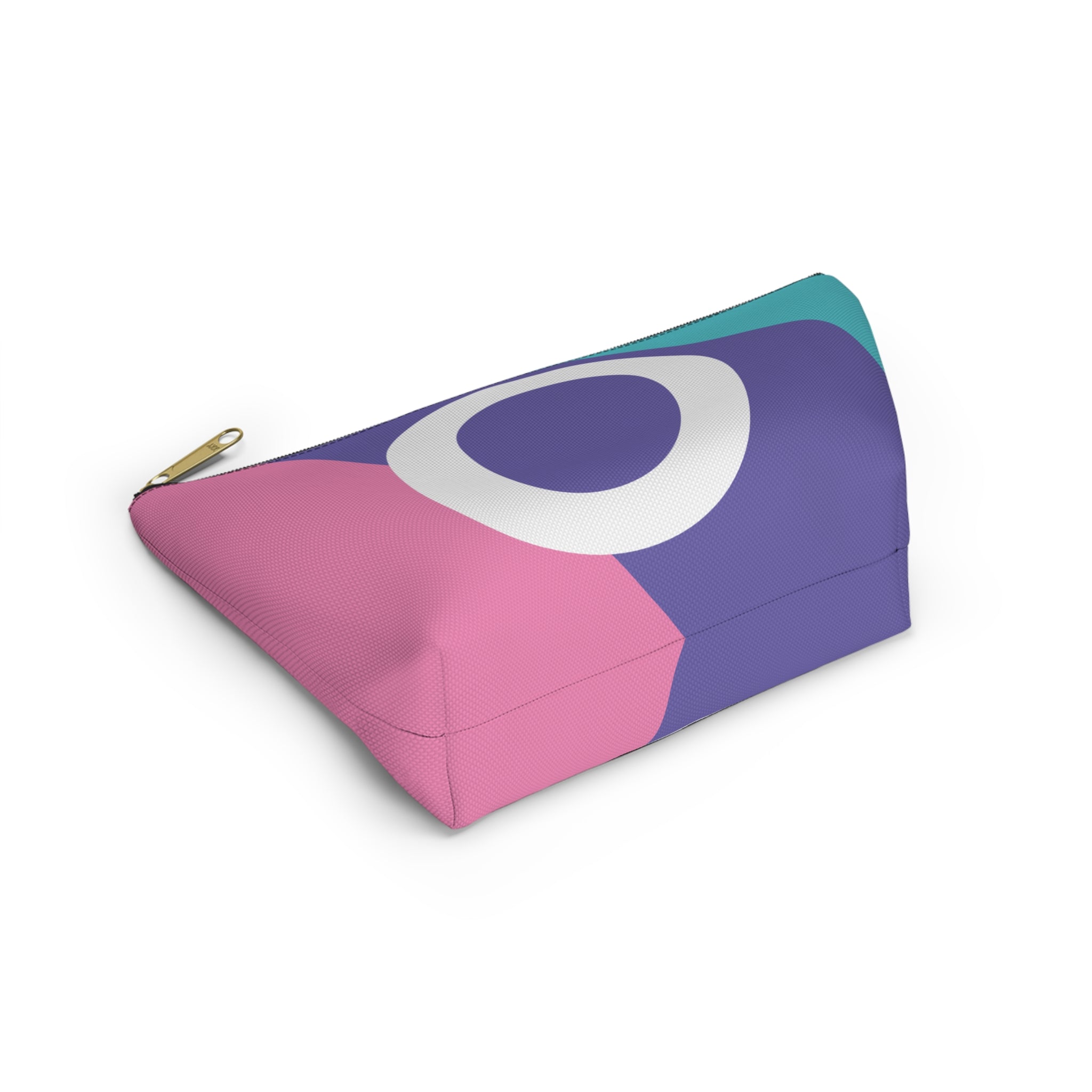 Colorblock Accessory Pouch — Monogram O T-Bottom Cosmetic Bag