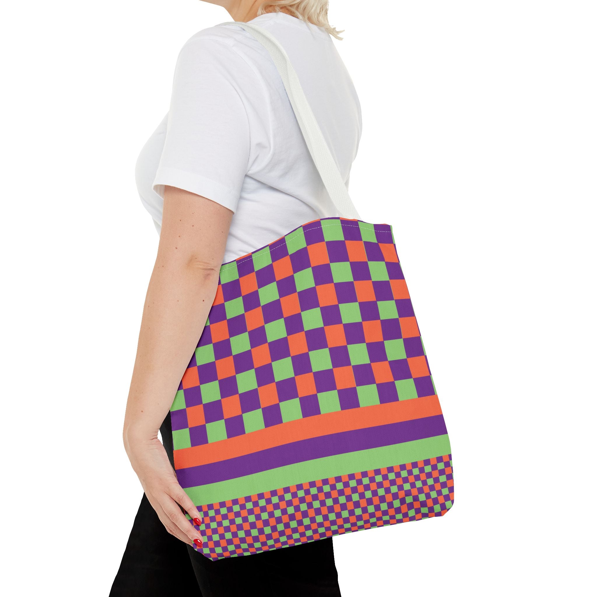 Colorblock Tote Bag