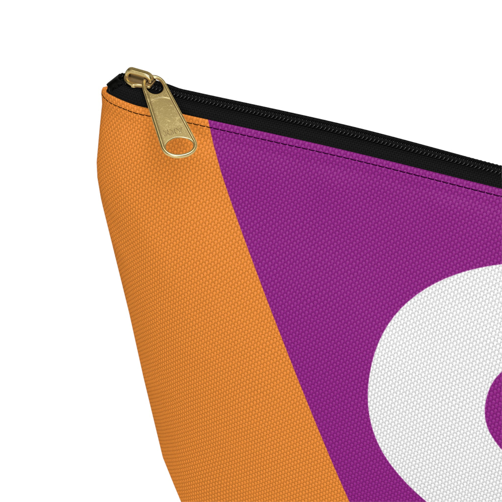 Colorblock Accessory Pouch — Monogram S T-Bottom Cosmetic Bag