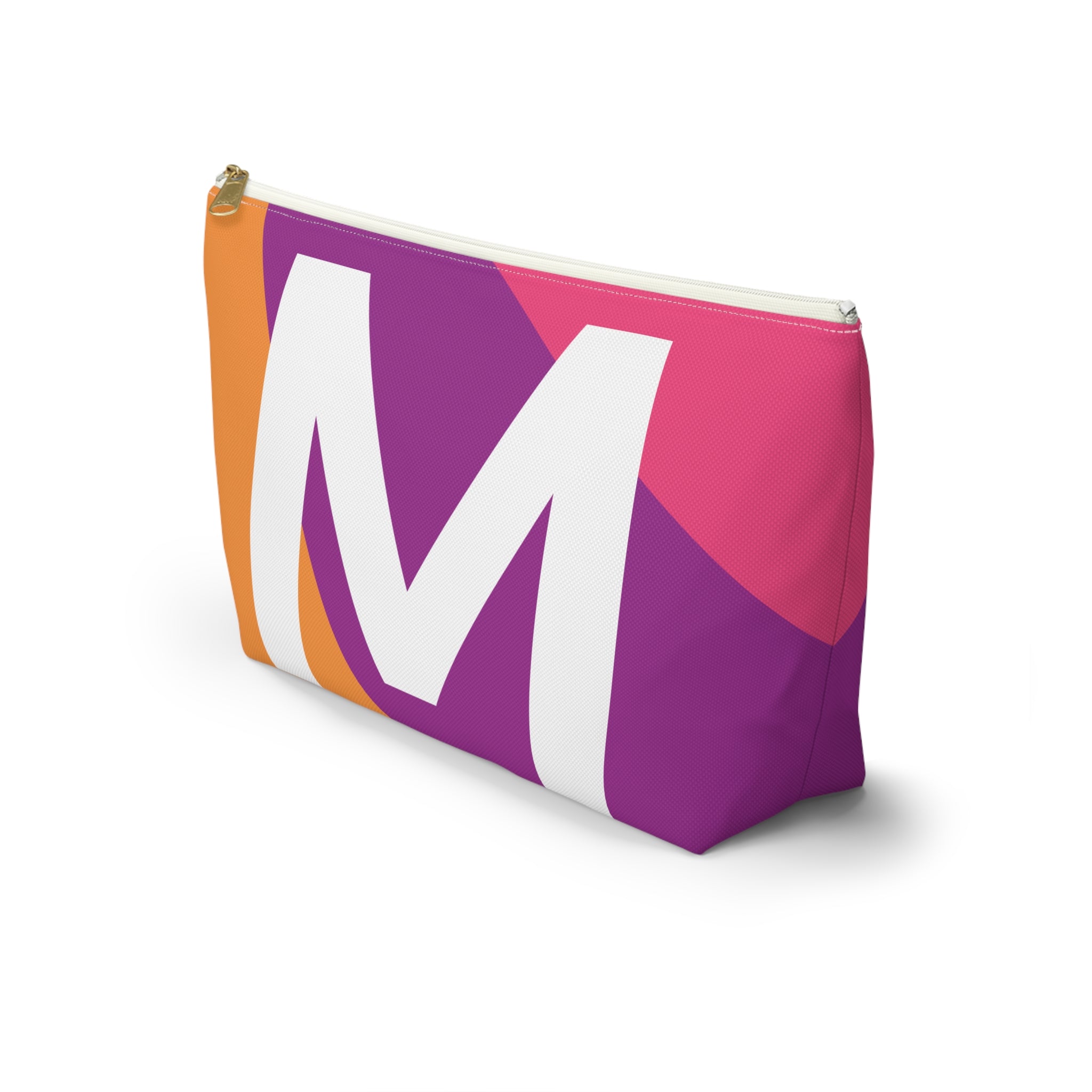 Colorblock Accessory Pouch — Monogram M T-Bottom Cosmetic Bag