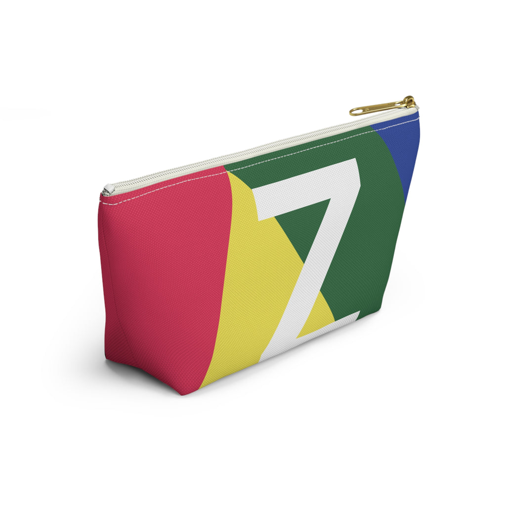 Colorblock Accessory Pouch — Monogram Z T-Bottom Cosmetic Bag