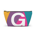 Colorblock Accessory Pouch — Monogram G T-Bottom Cosmetic Bag