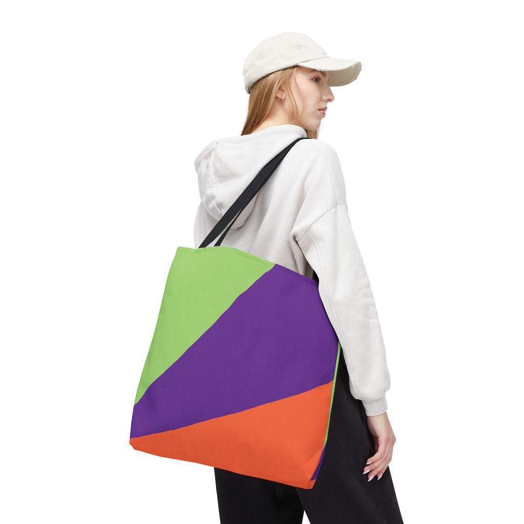 Colorblock Tote Bag