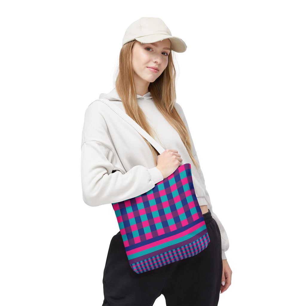 Colorblock Tote Bag