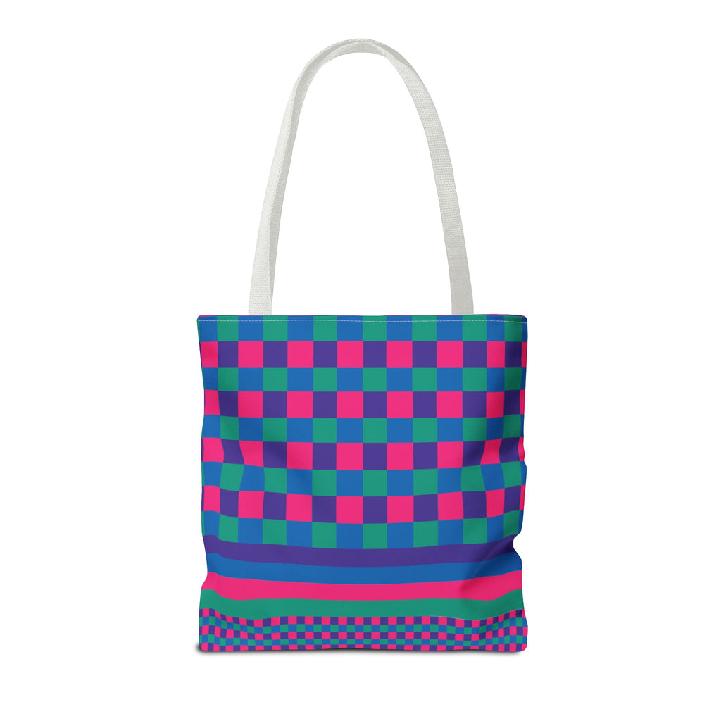 Colorblock Tote Bag