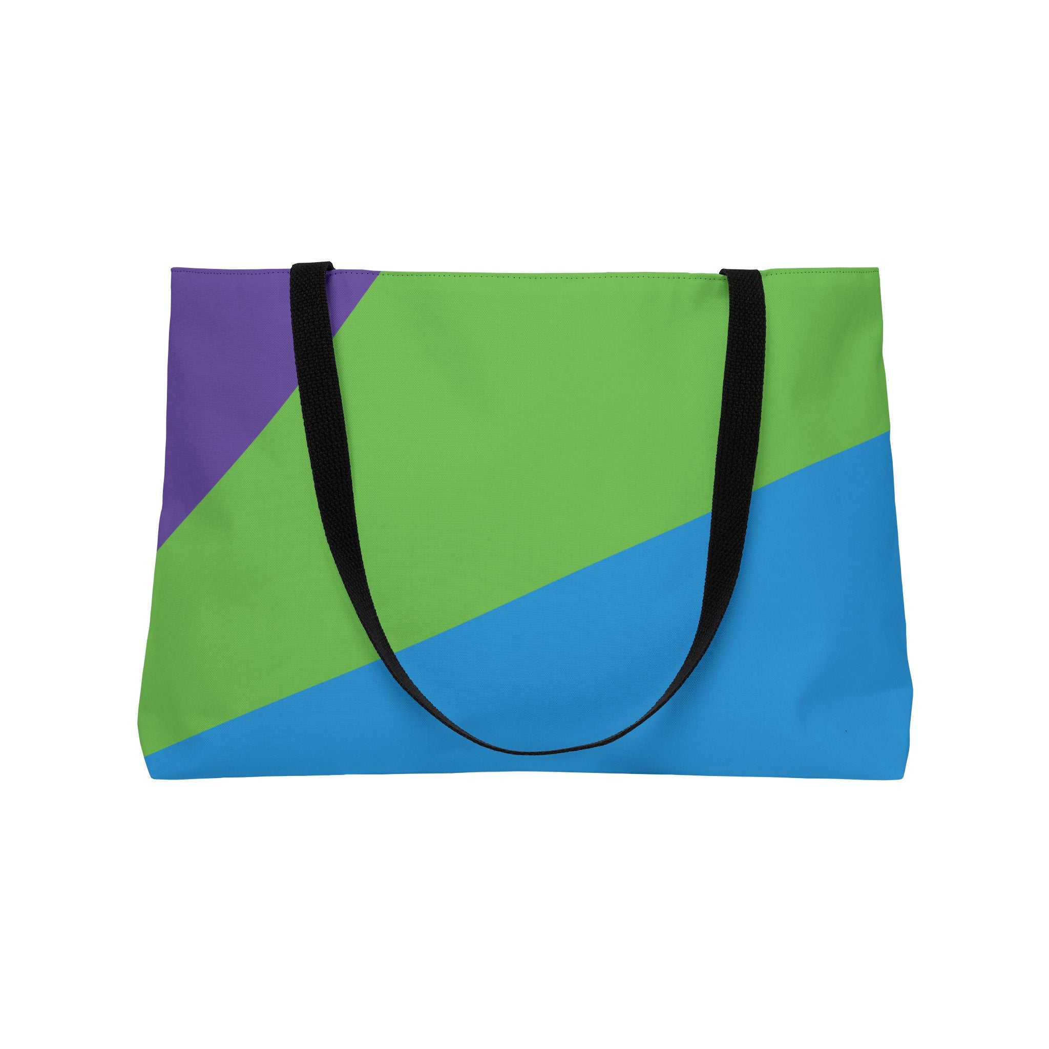 Colorblock Tote Bag