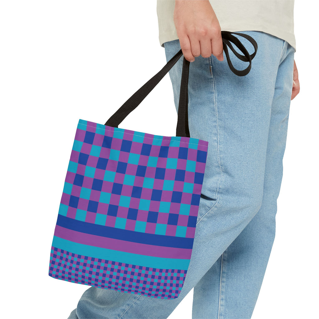 Colorblock Tote Bag