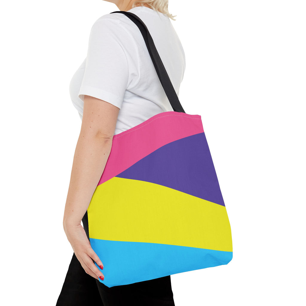 Colorblock Tote Bag