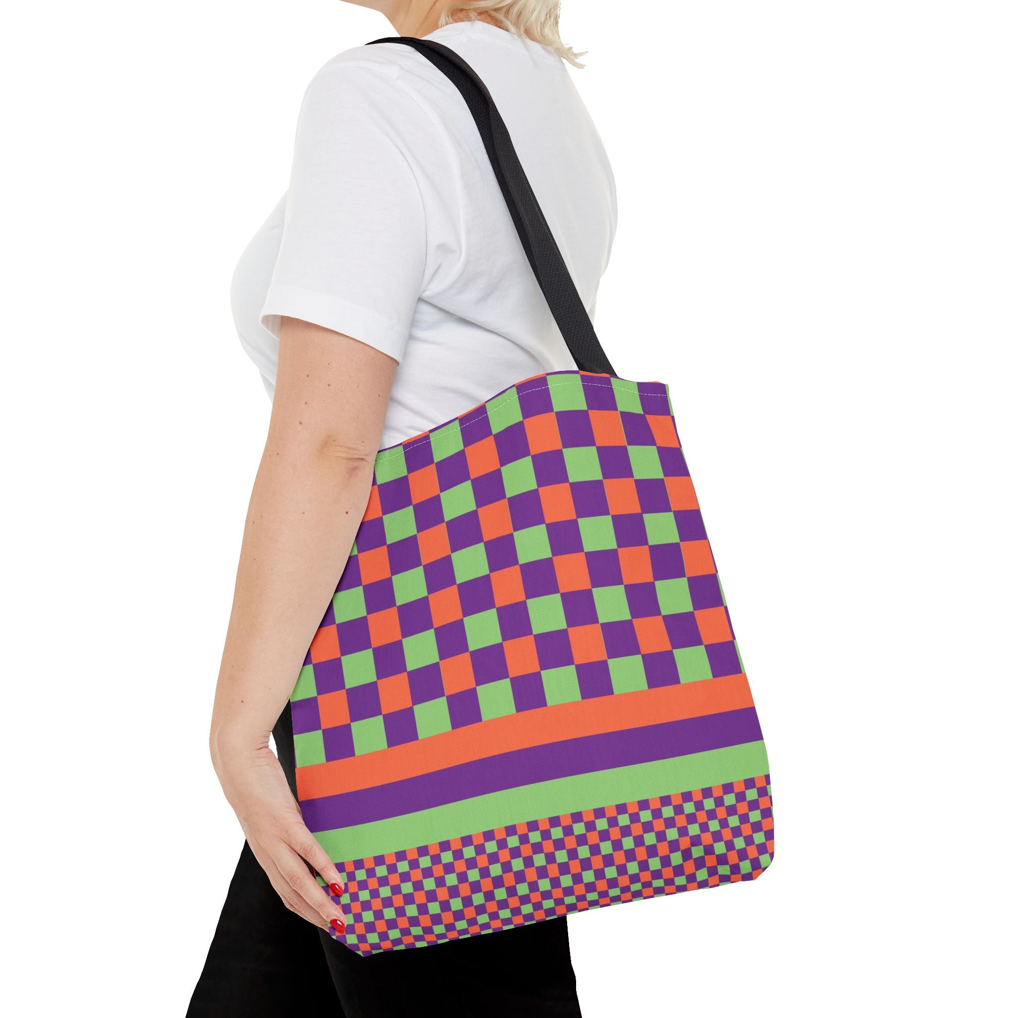 Colorblock Tote Bag