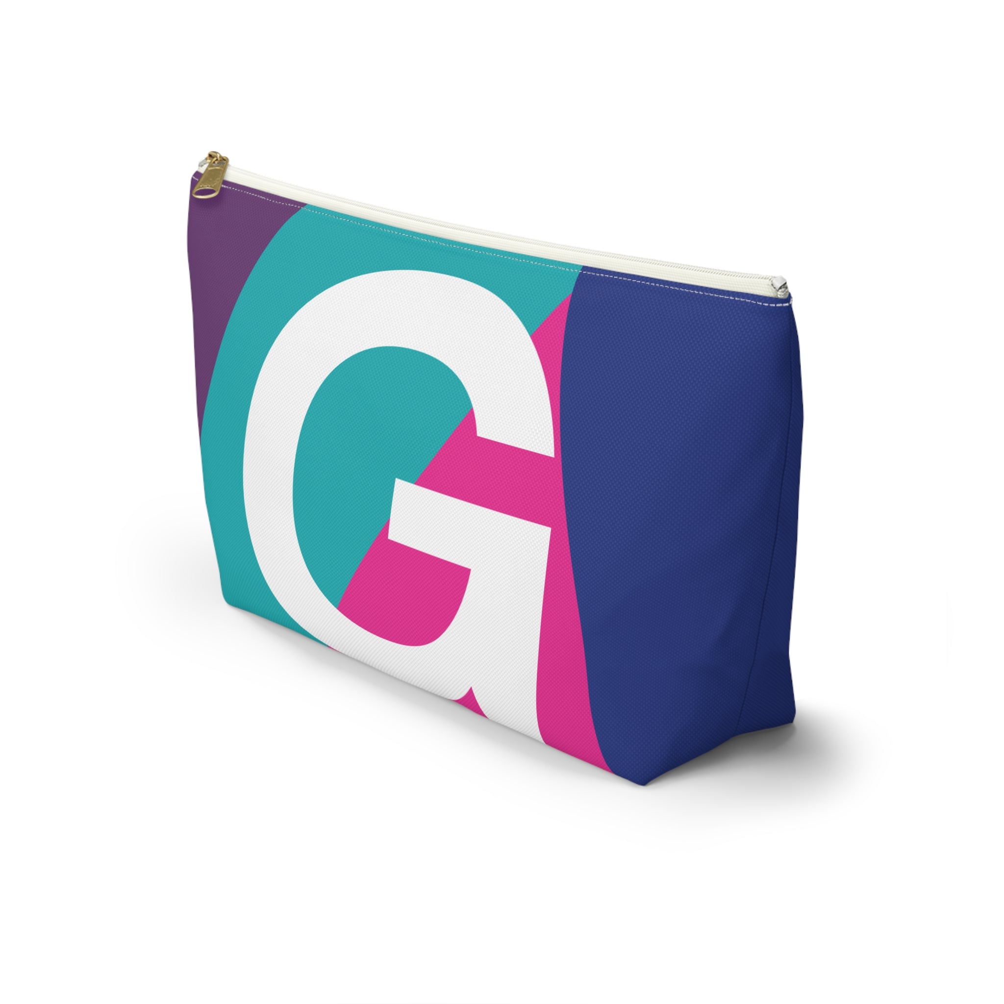 Colorblock Accessory Pouch — Monogram G T-Bottom Cosmetic Bag