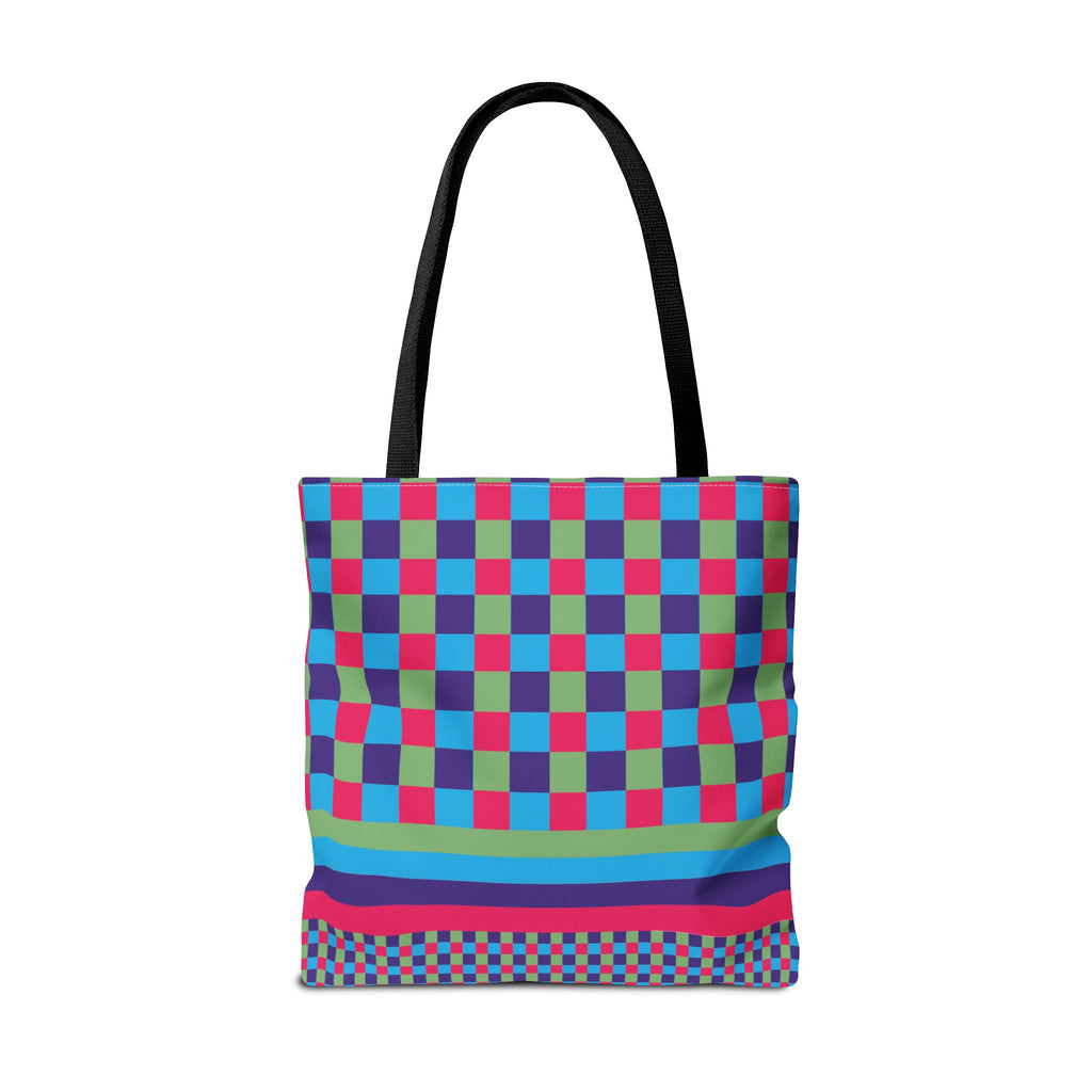 Colorblock Tote Bag