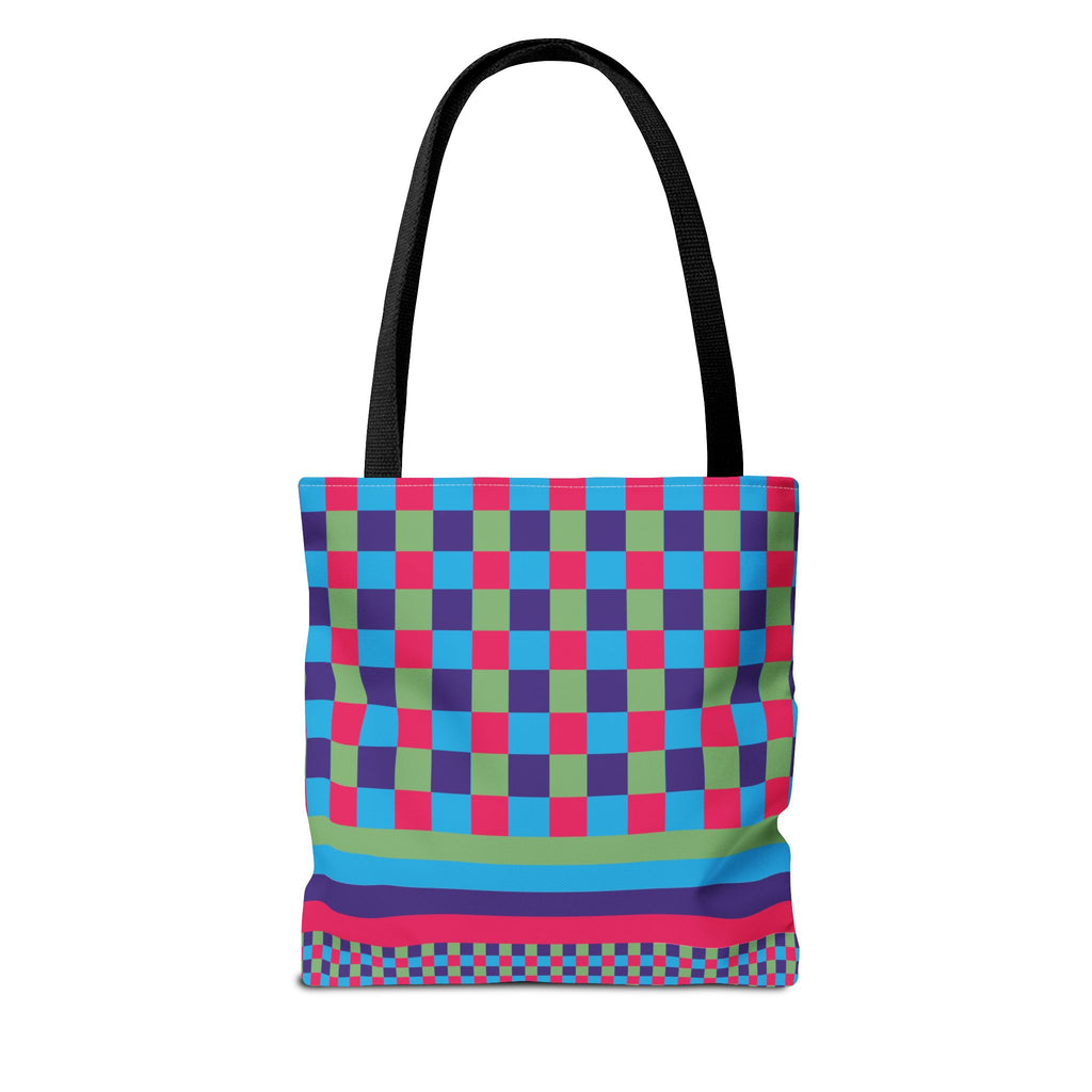 Colorblock Tote Bag