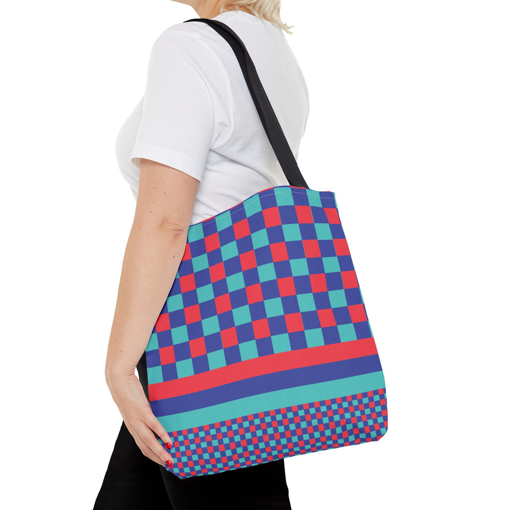 Colorblock Tote Bag