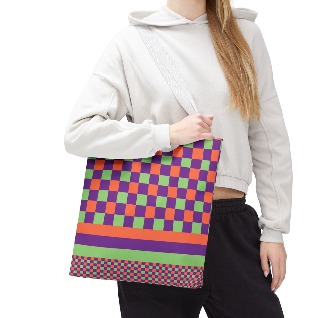 Colorblock Tote Bag