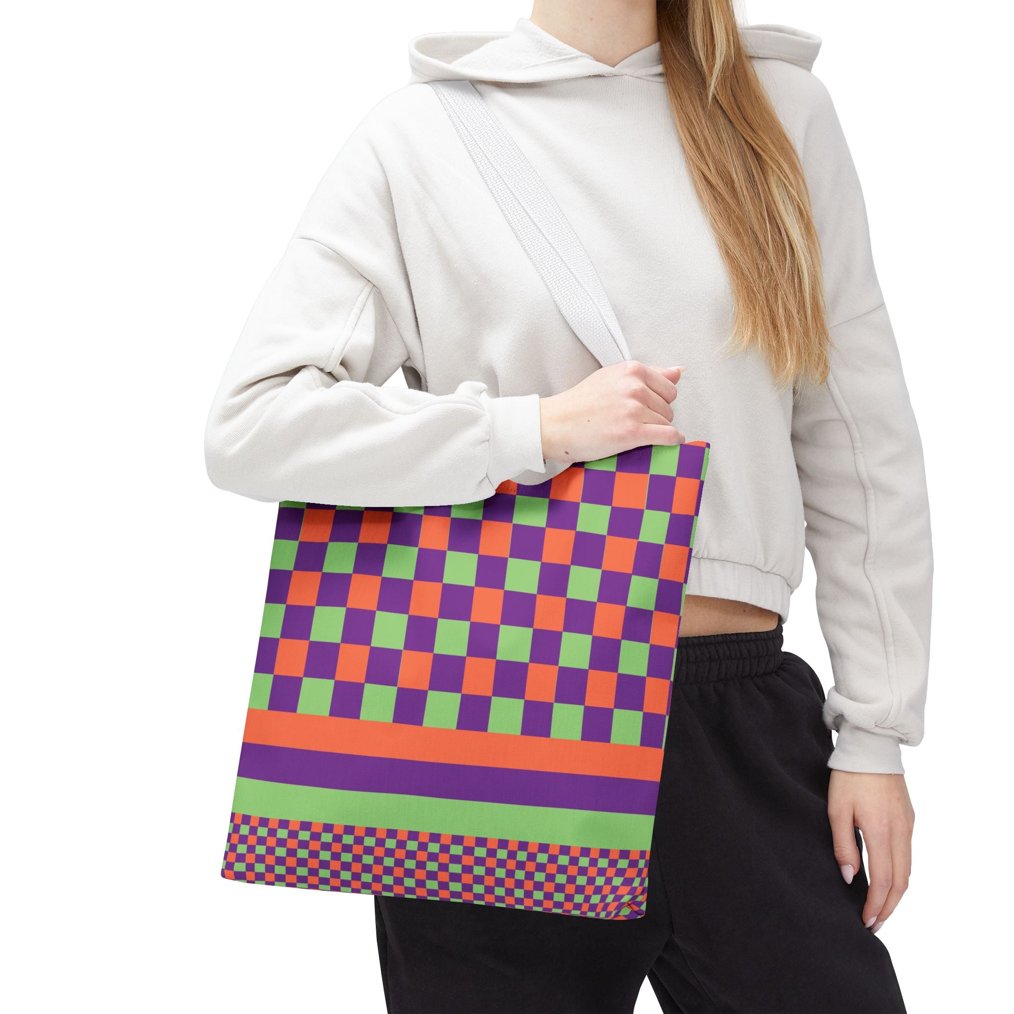 Colorblock Tote Bag