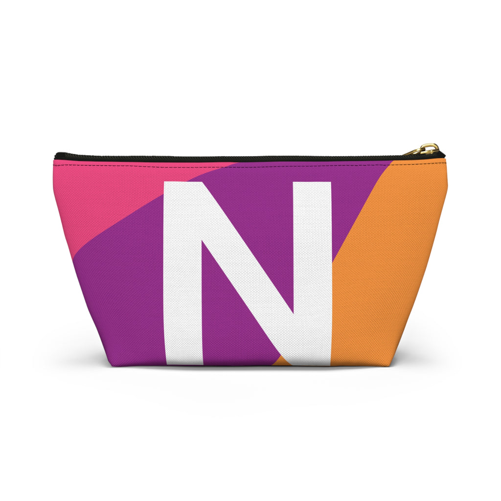 Colorblock Accessory Pouch — Monogram N T-Bottom Cosmetic Bag