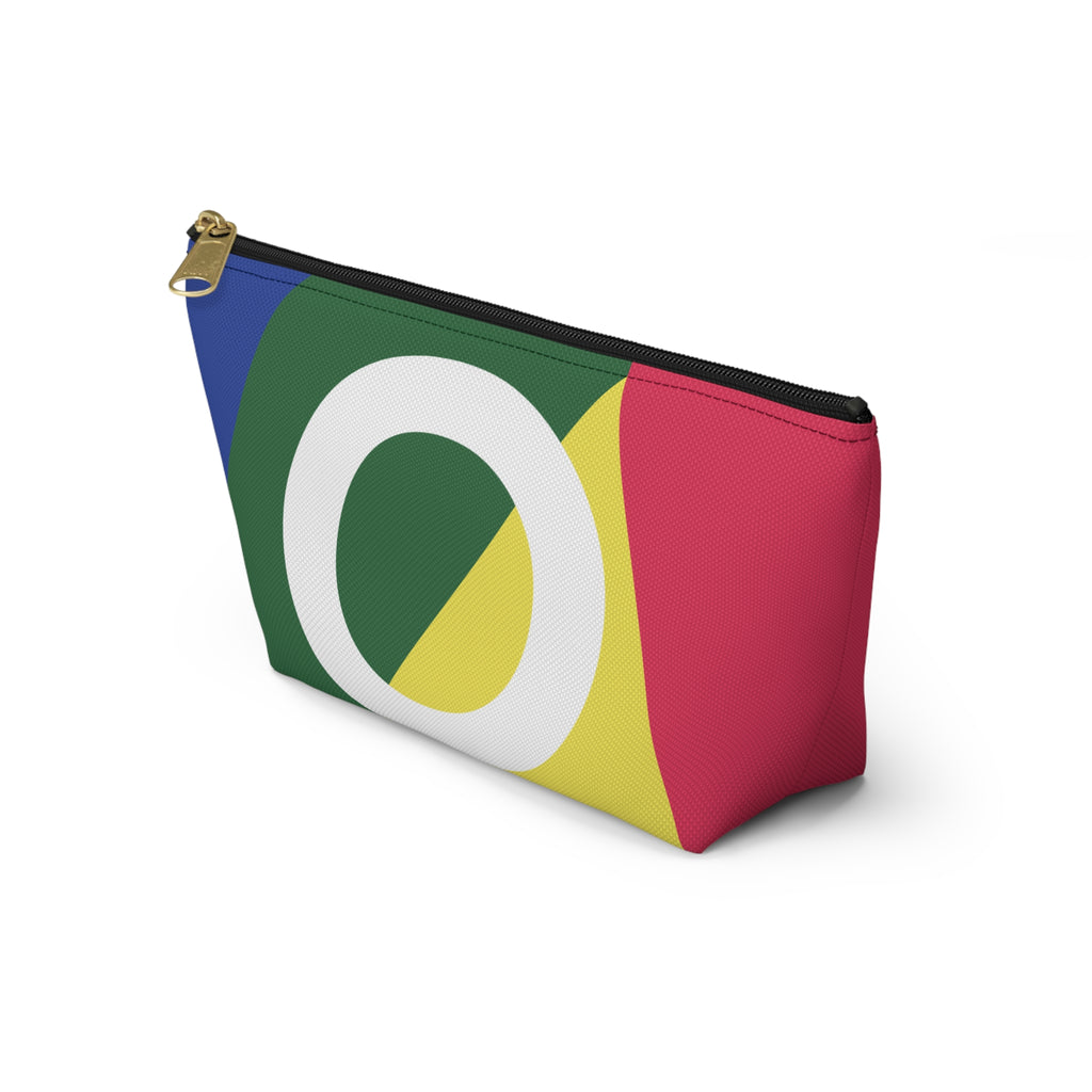 Colorblock Accessory Pouch — Monogram O T-Bottom Cosmetic Bag