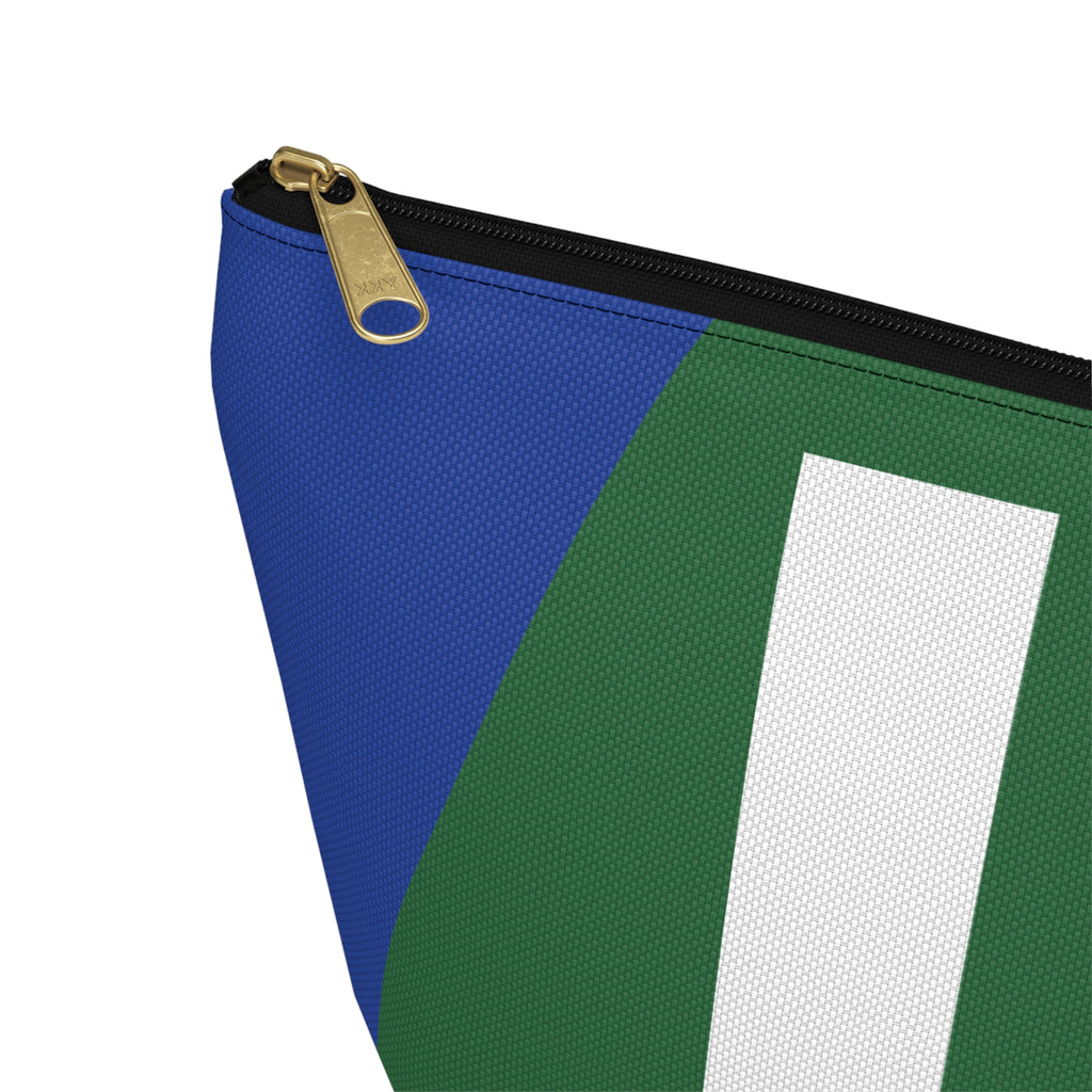 Colorblock Accessory Pouch — Monogram U T-Bottom Cosmetic Bag
