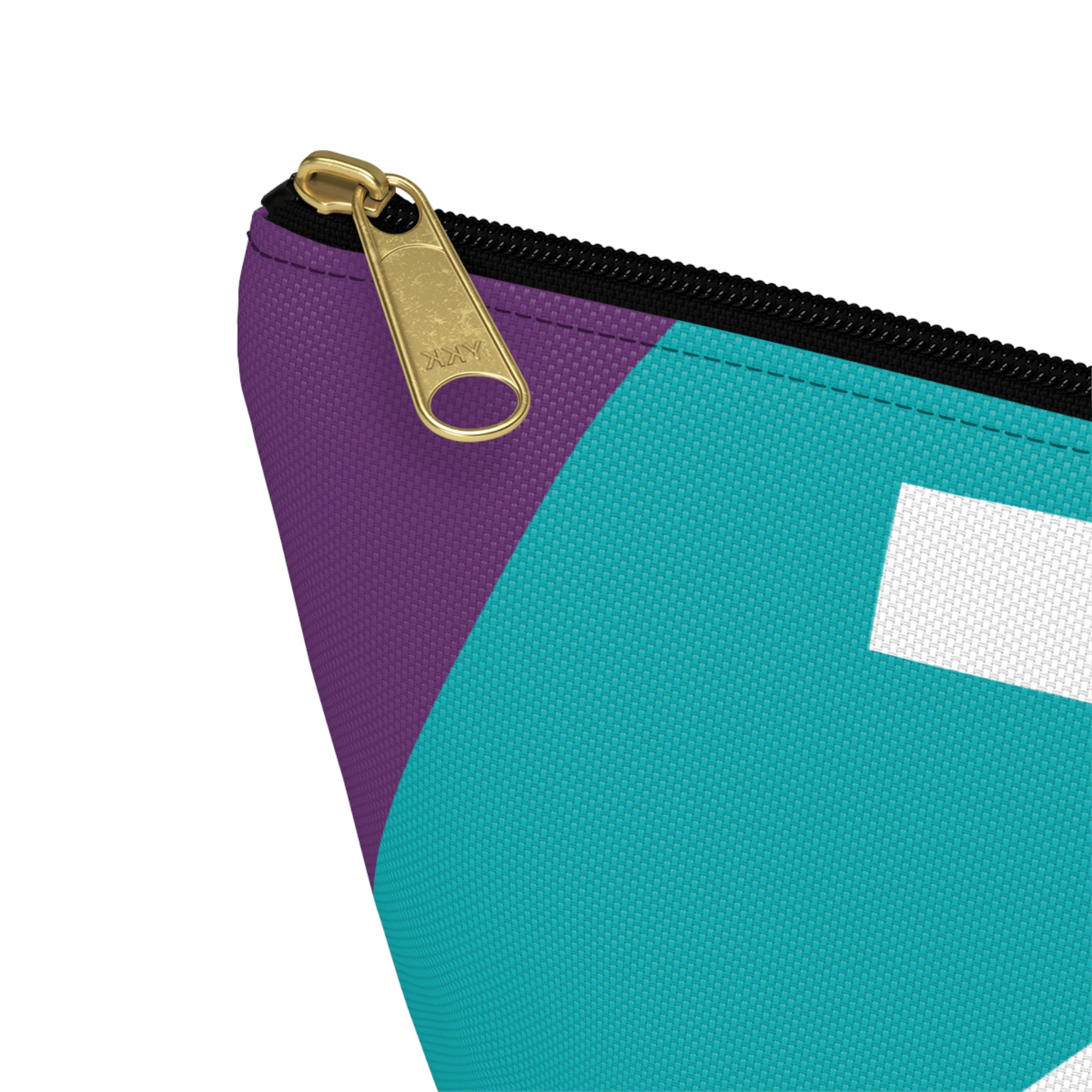 Colorblock Accessory Pouch — Monogram Z T-Bottom Cosmetic Bag