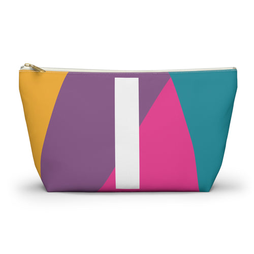 Colorblock Accessory Pouch — Monogram I T-Bottom Cosmetic Bag