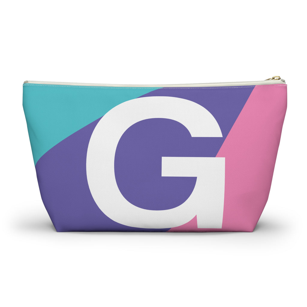 Colorblock Accessory Pouch — Monogram G T-Bottom Cosmetic Bag
