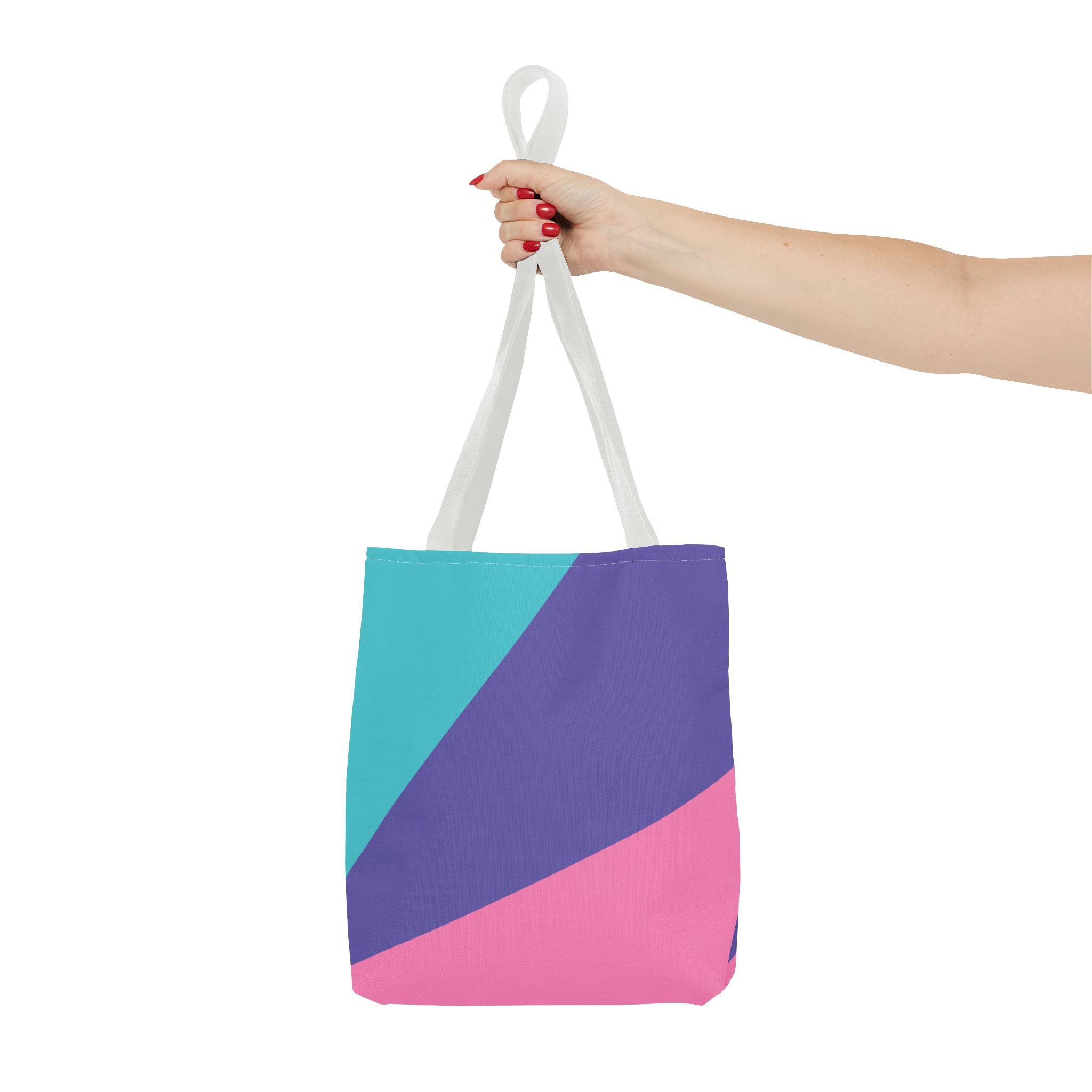 Colorblock Tote Bag