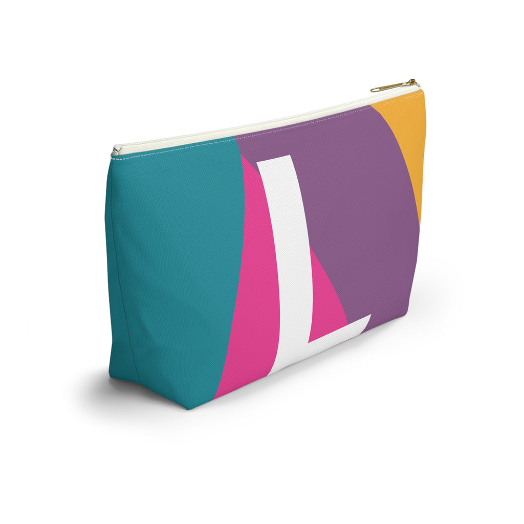 Colorblock Accessory Pouch — Monogram L T-Bottom Cosmetic Bag