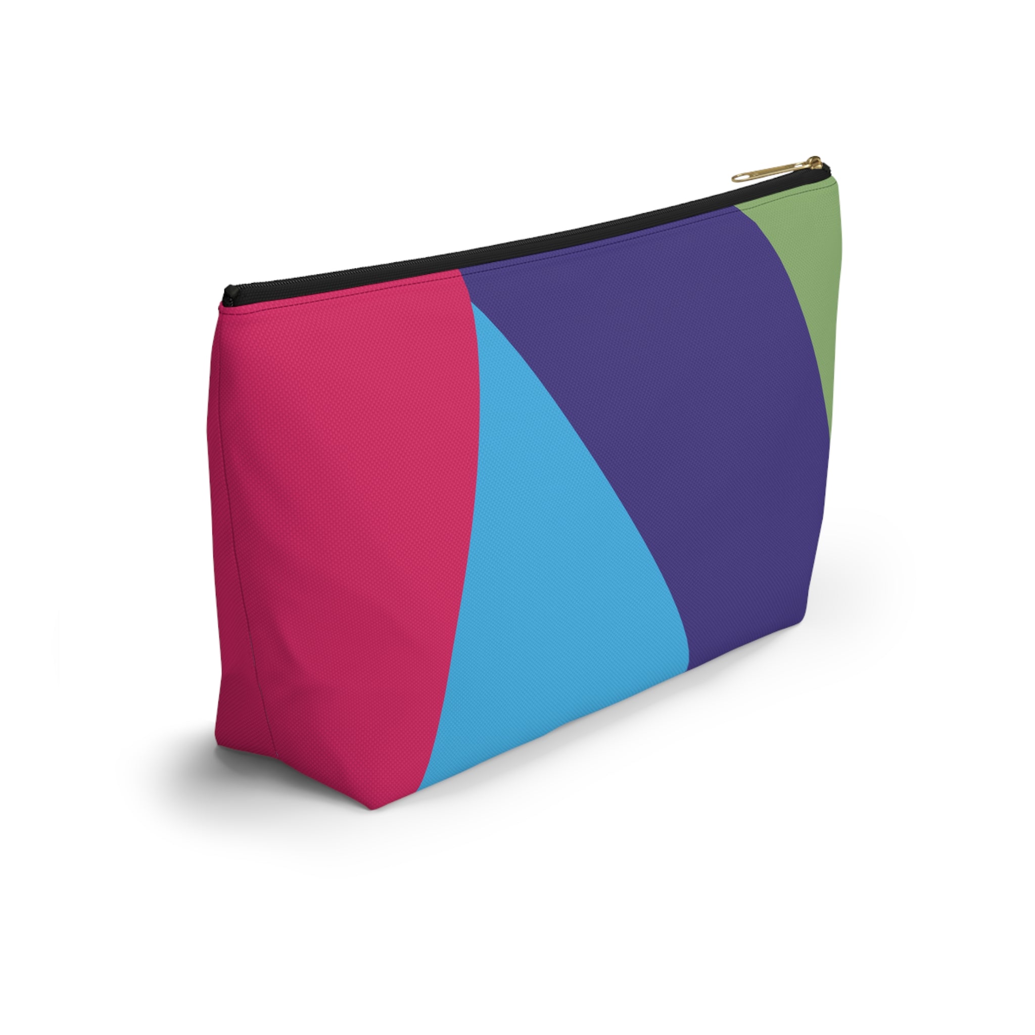 Colorblock Accessory Pouch