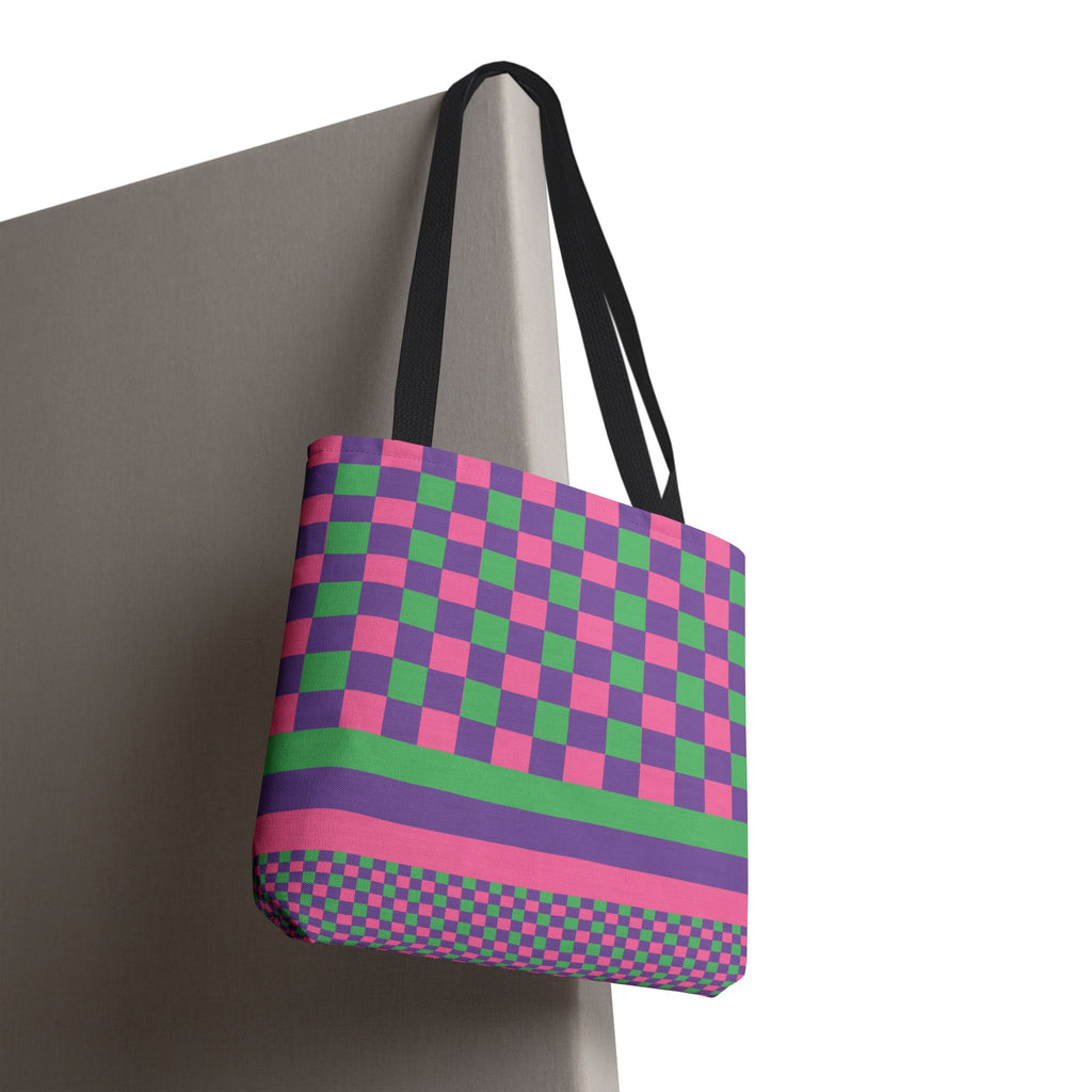 Colorblock Tote Bag