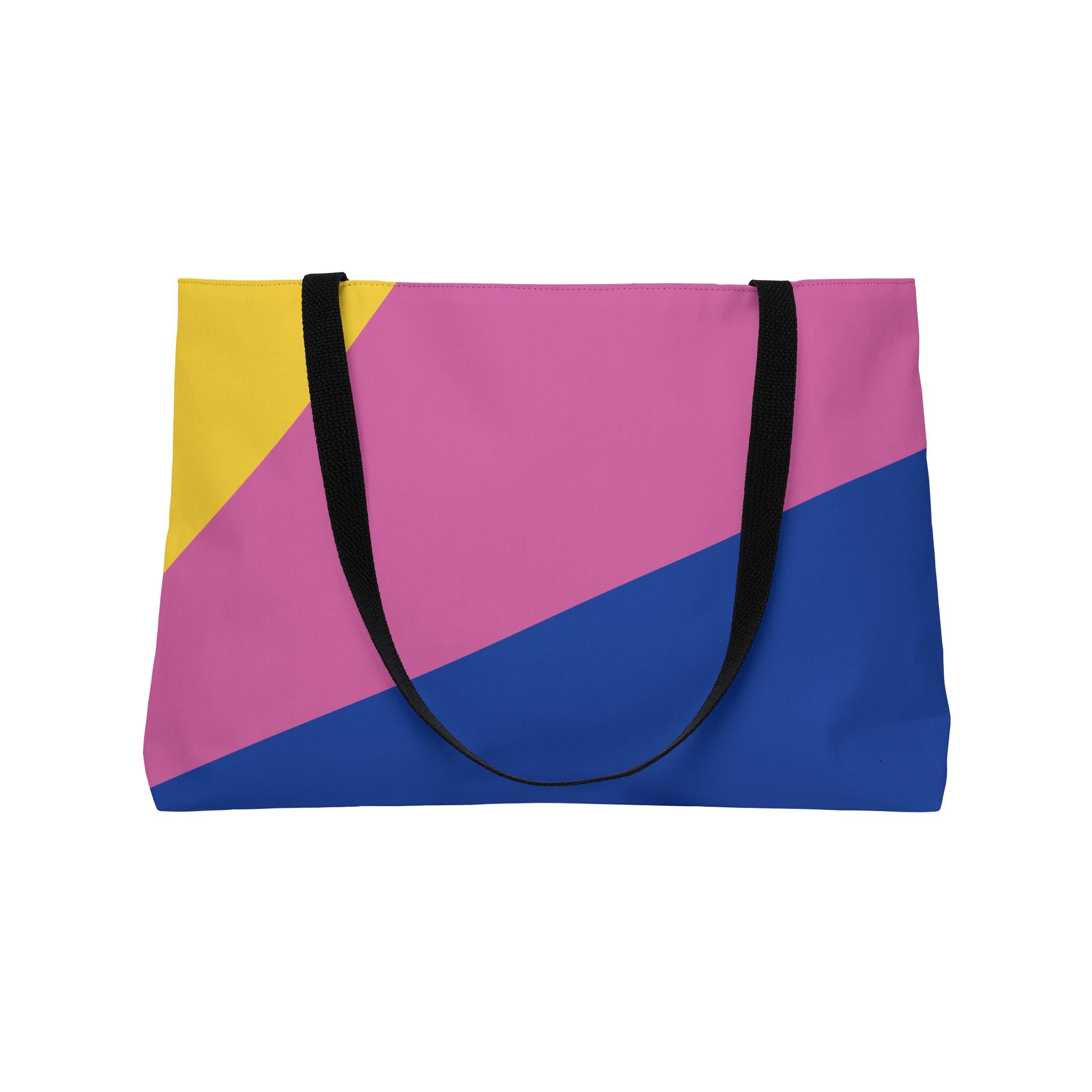 Colorblock Tote Bag