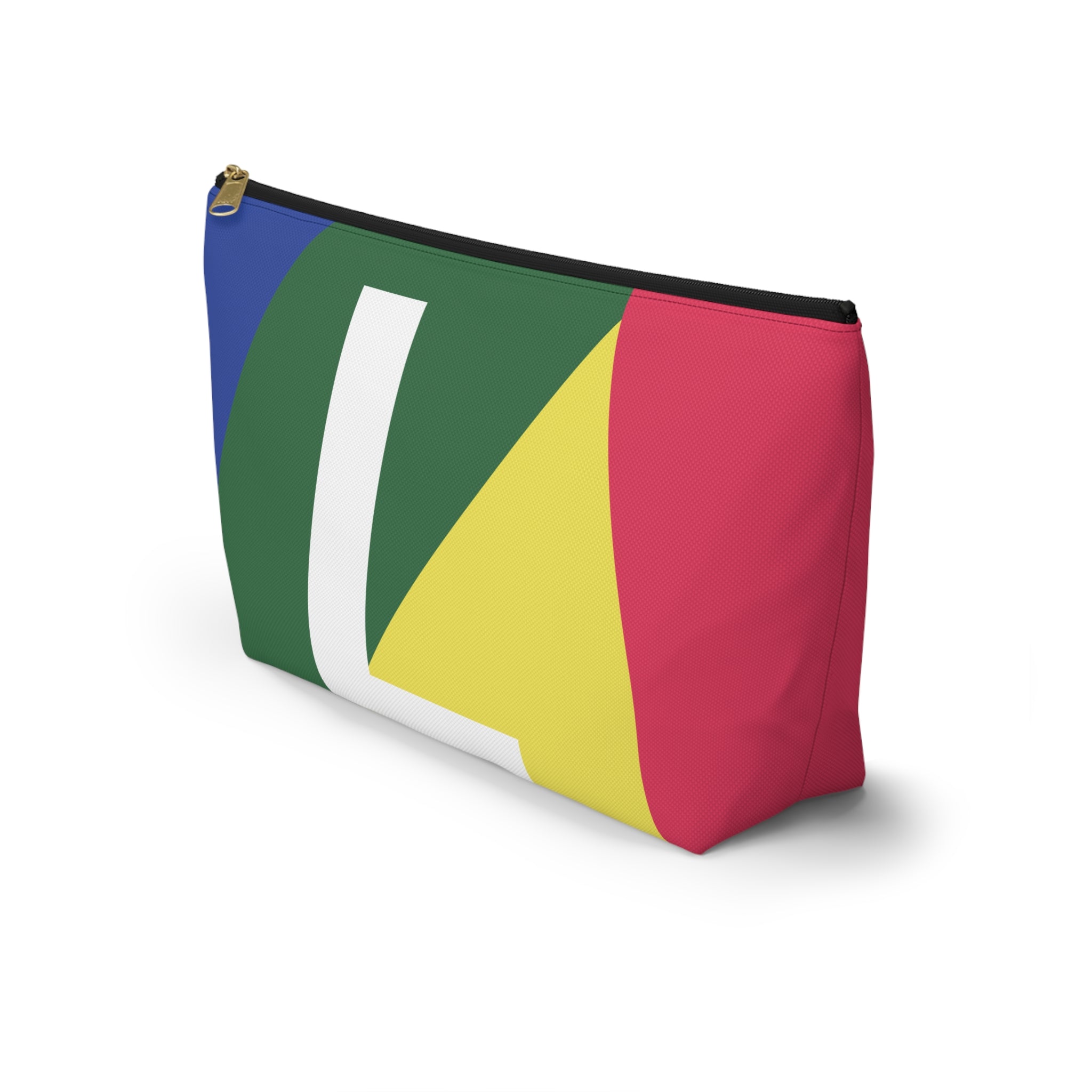 Colorblock Accessory Pouch — Monogram L T-Bottom Cosmetic Bag