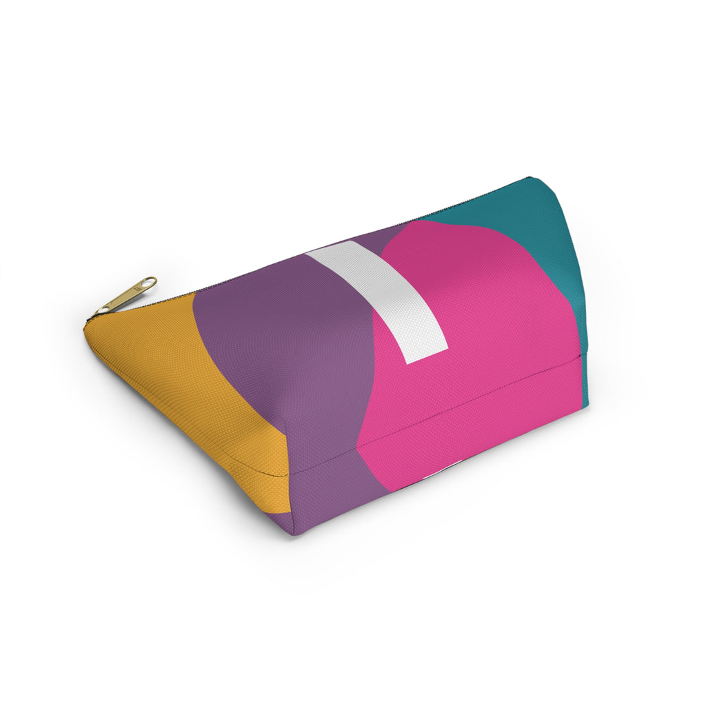 Colorblock Accessory Pouch — Monogram I T-Bottom Cosmetic Bag