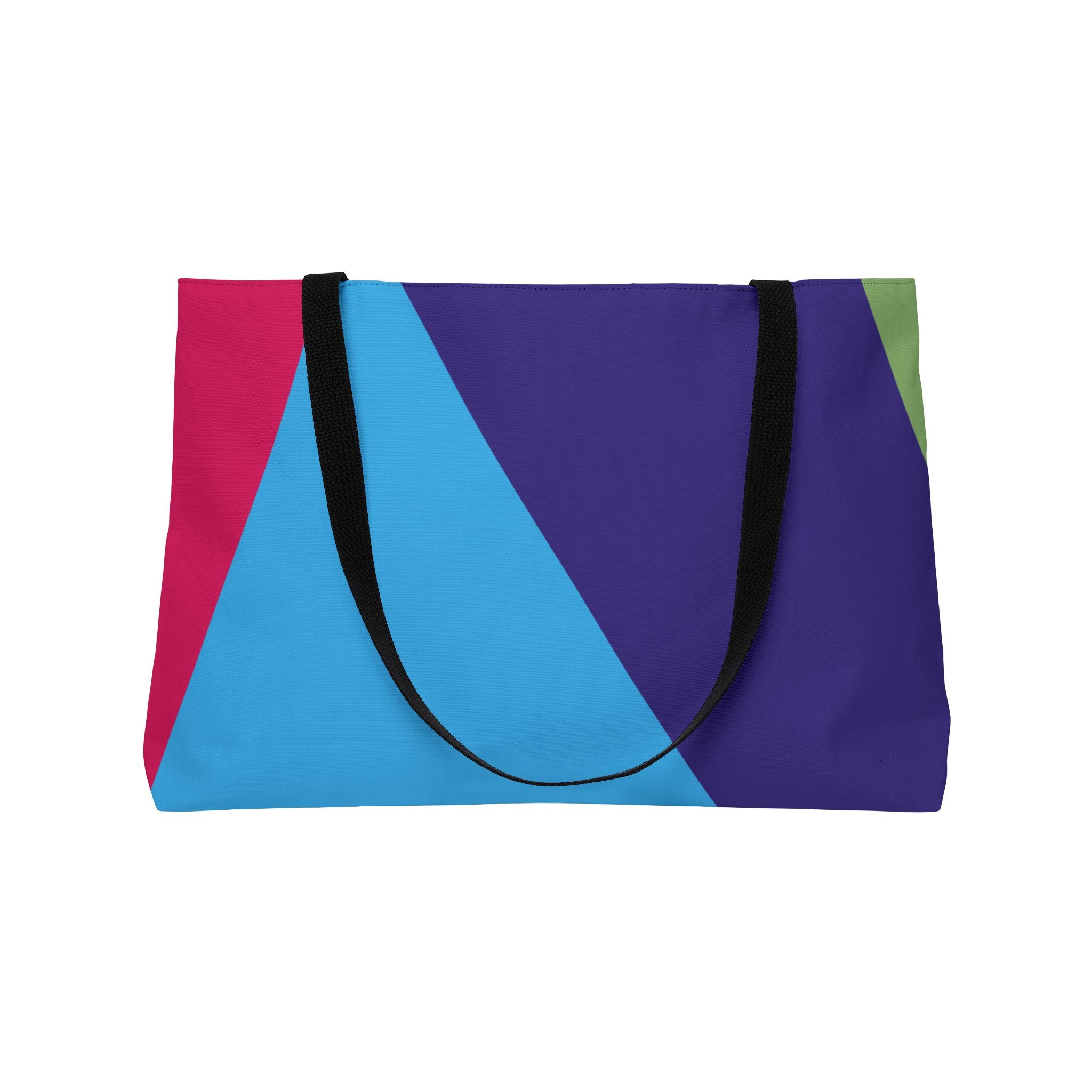 Colorblock Tote Bag