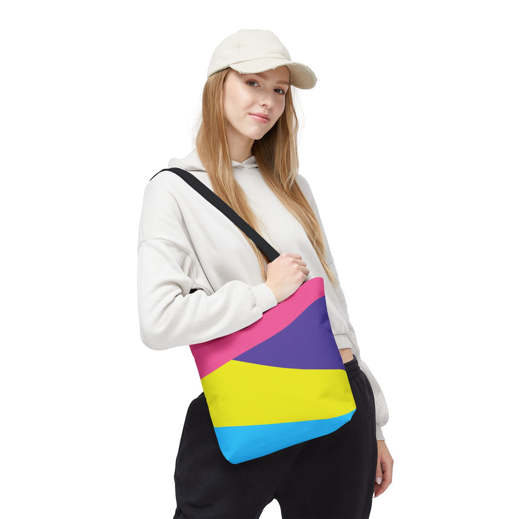 Colorblock Tote Bag