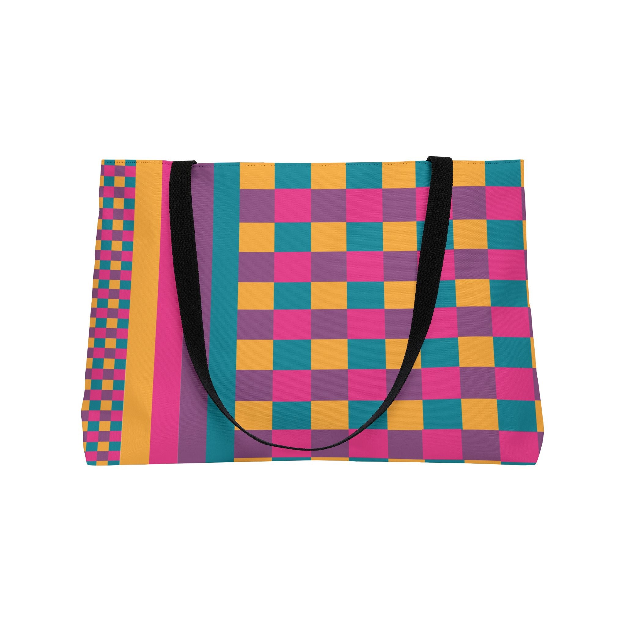 Colorblock Tote Bag