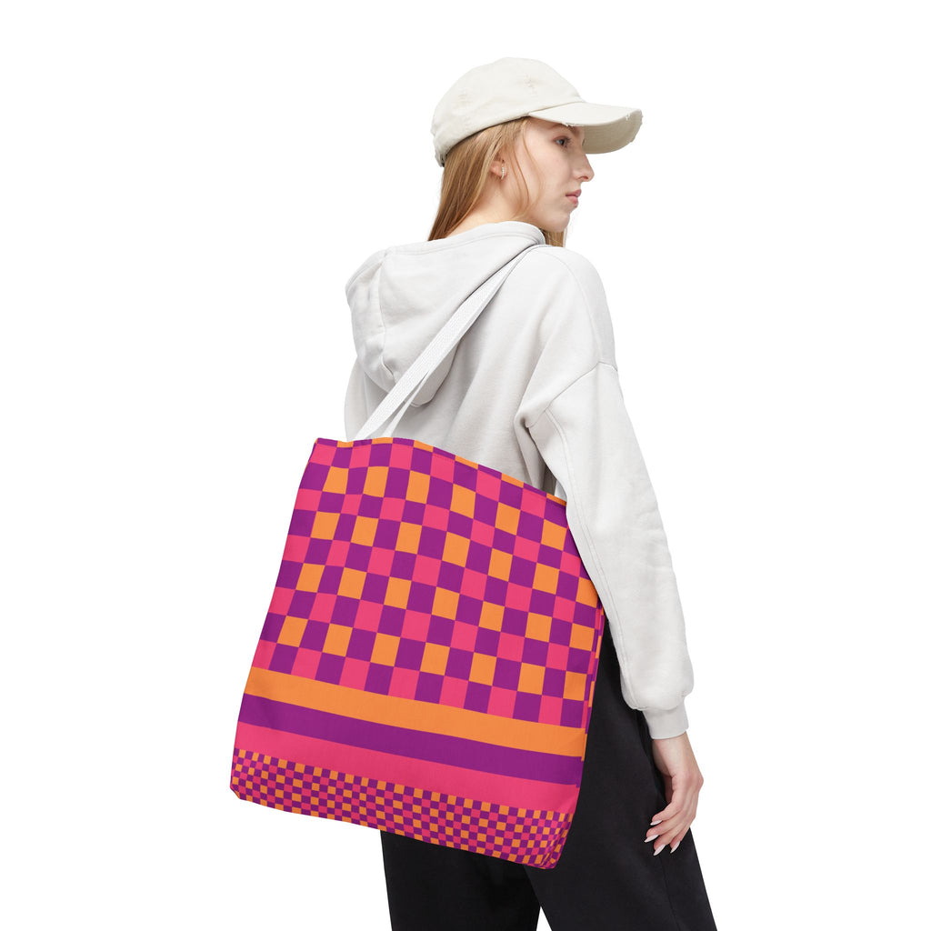 Colorblock Tote Bag