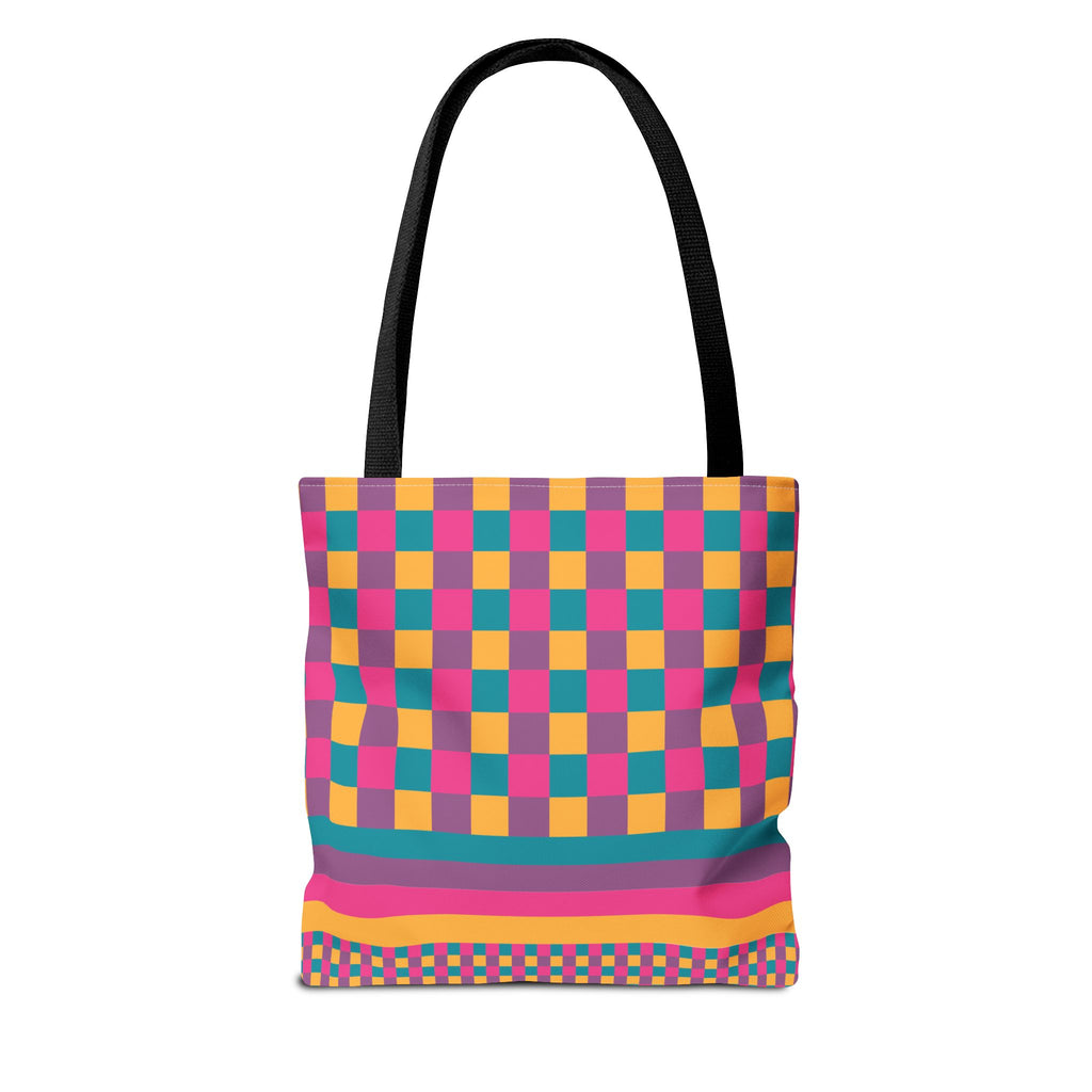 Colorblock Tote Bag