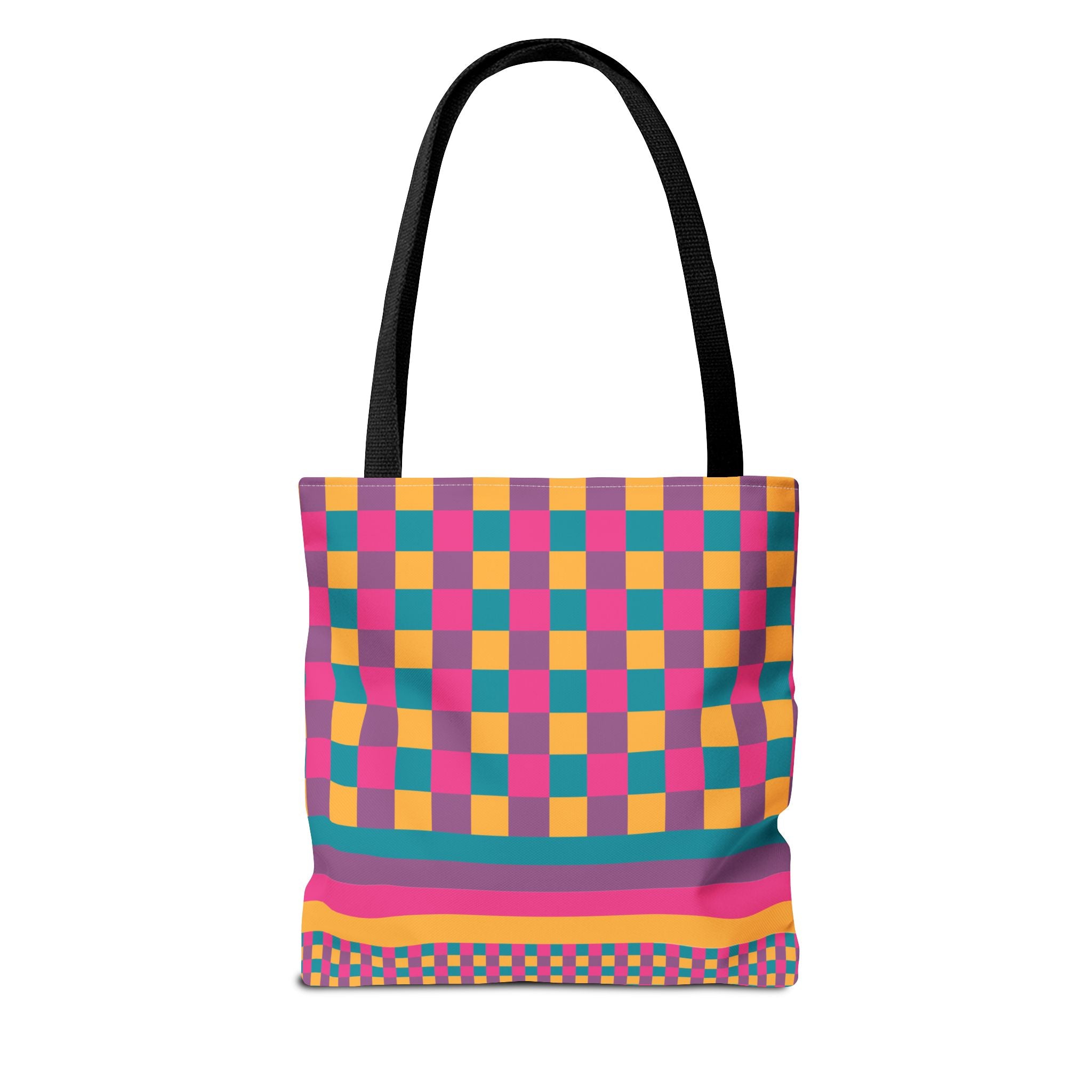 Colorblock Tote Bag