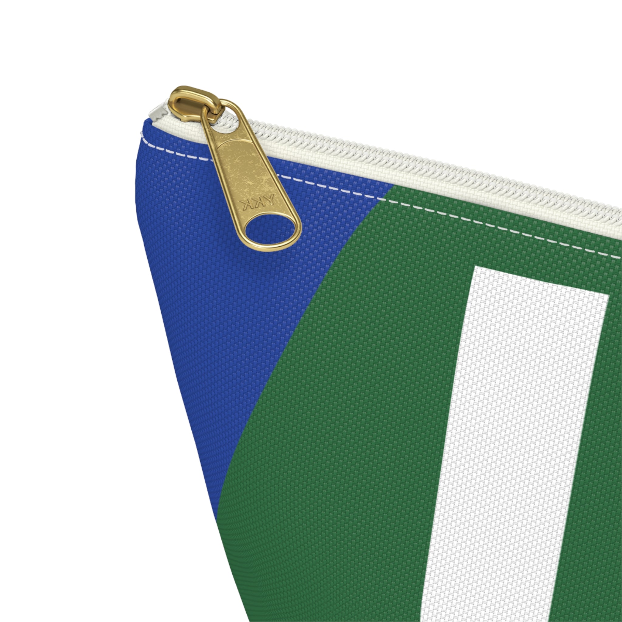 Colorblock Accessory Pouch — Monogram U T-Bottom Cosmetic Bag