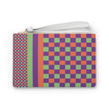Colorblock Clutch Bag
