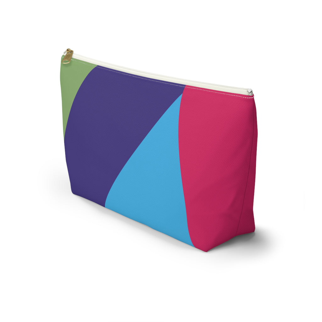 Colorblock Accessory Pouch