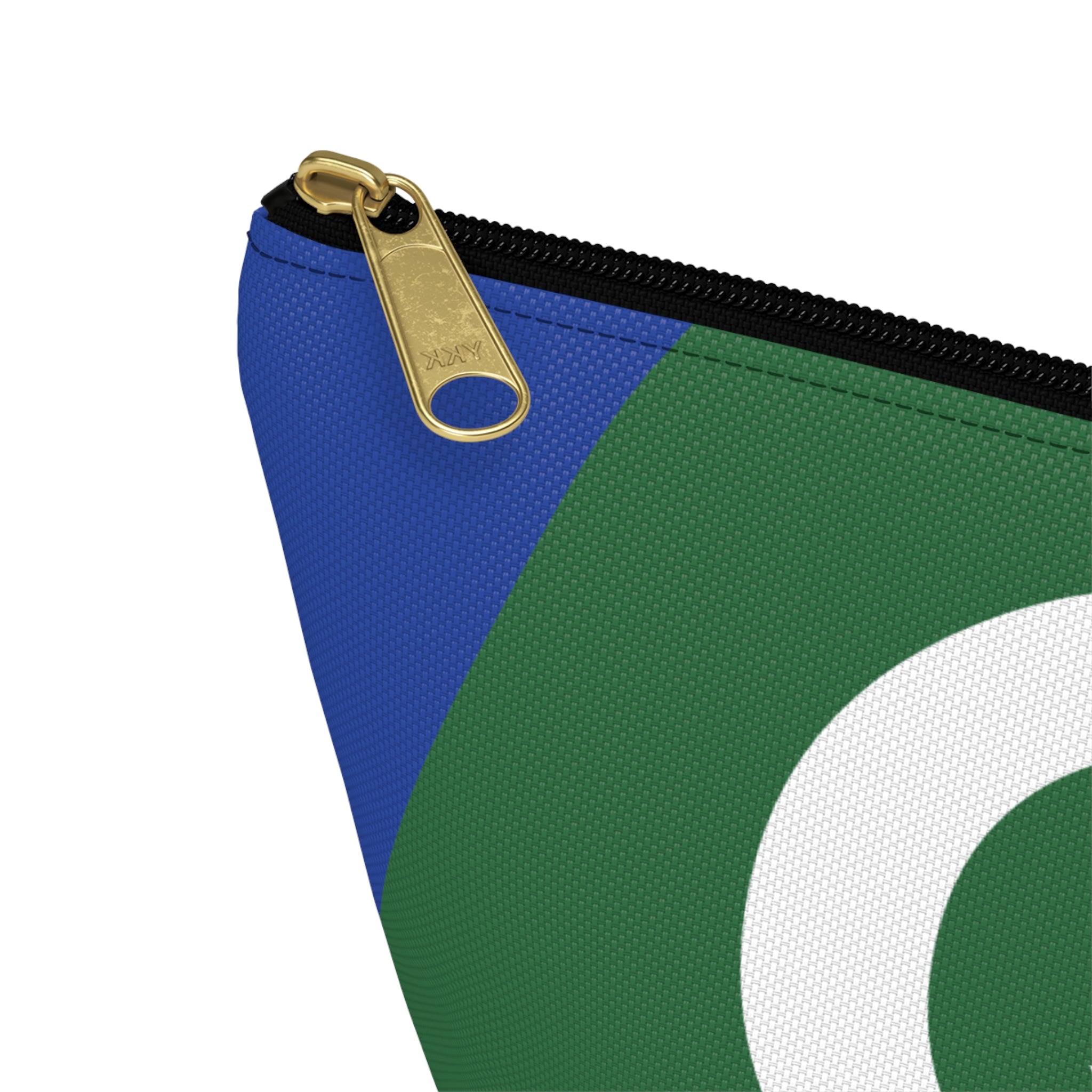 Colorblock Accessory Pouch — Monogram Q T-Bottom Cosmetic Bag