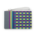 Colorblock Clutch Bag