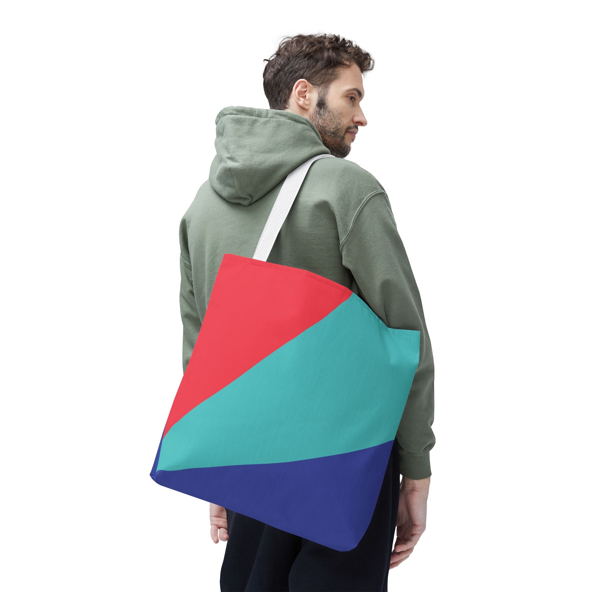 Colorblock Tote Bag