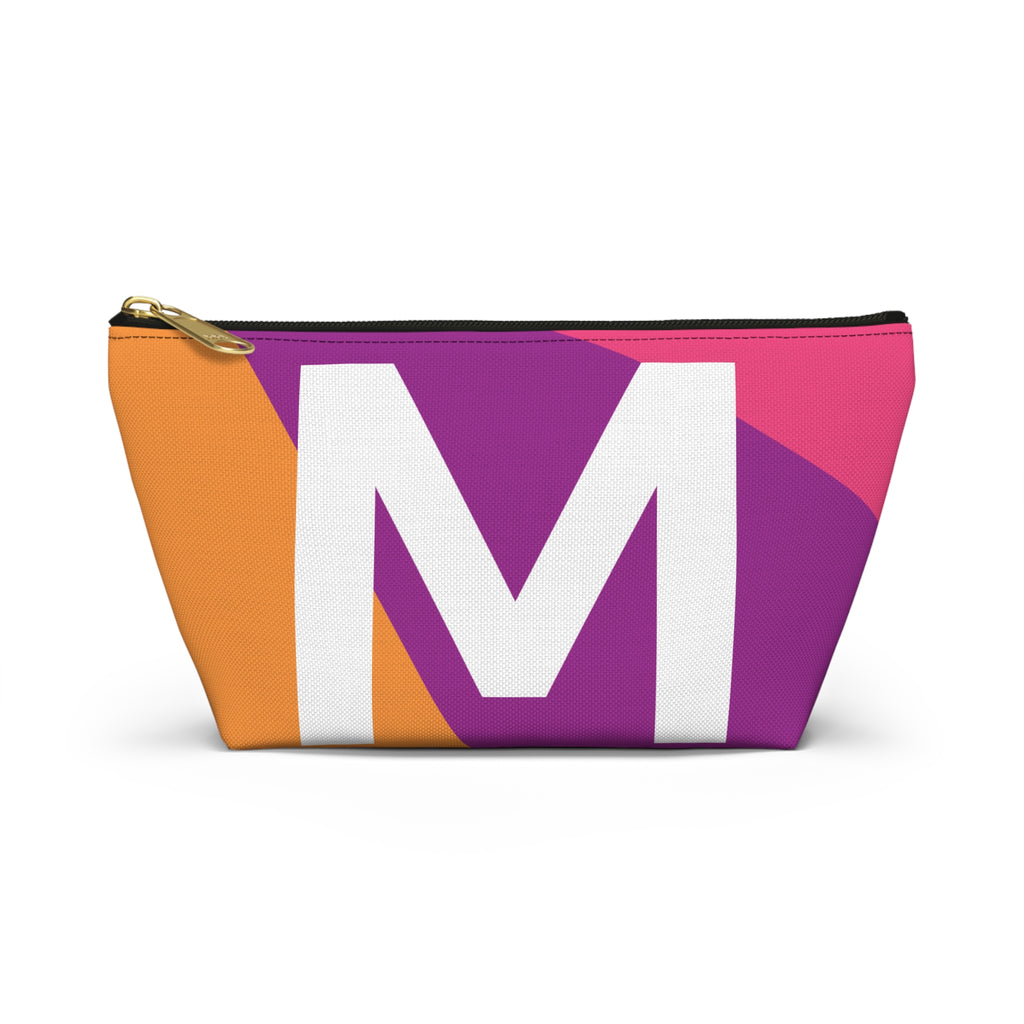 Colorblock Accessory Pouch — Monogram M T-Bottom Cosmetic Bag