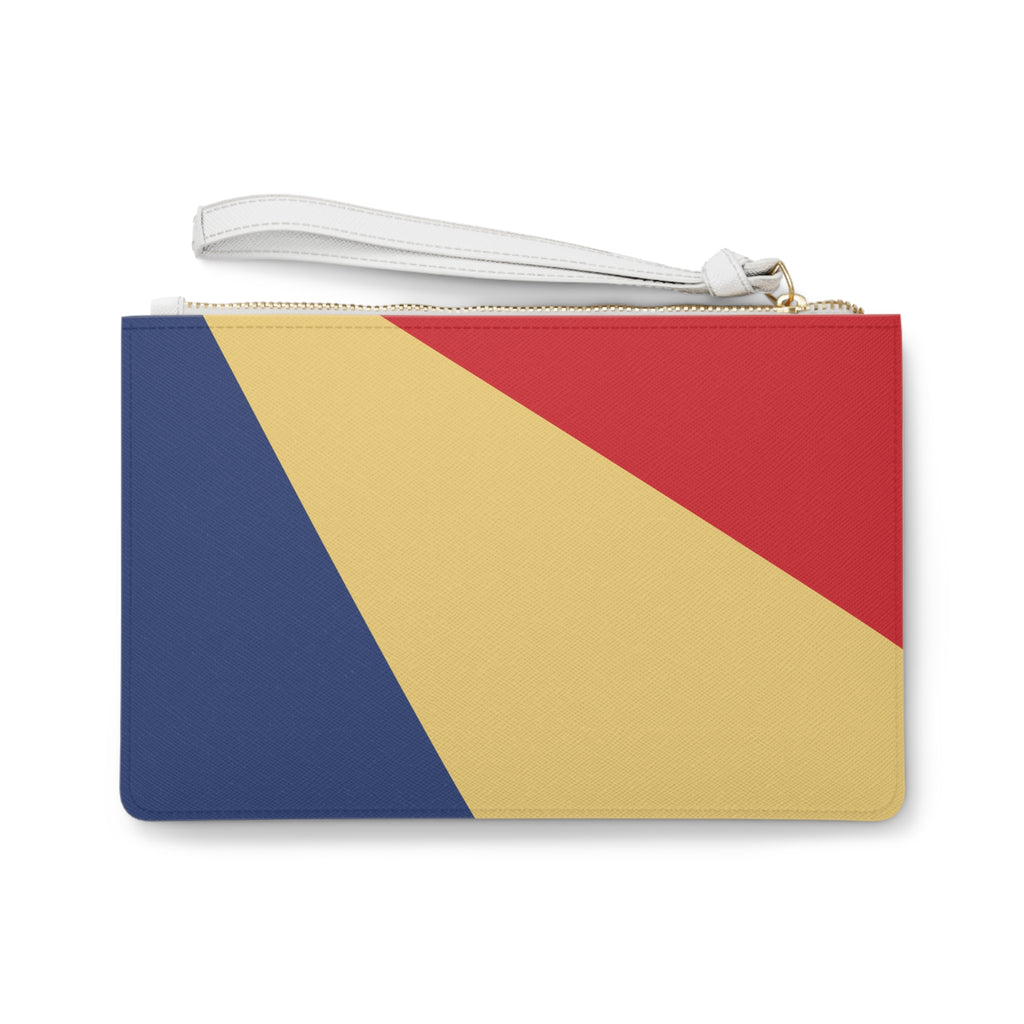 Retro Colorblock Clutch Bag | 80s & 90s Inspired