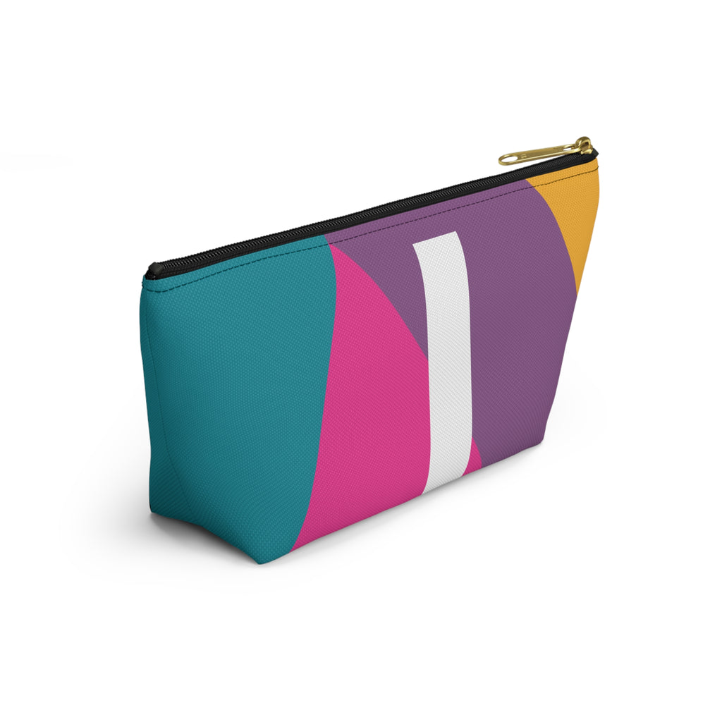 Colorblock Accessory Pouch — Monogram I T-Bottom Cosmetic Bag